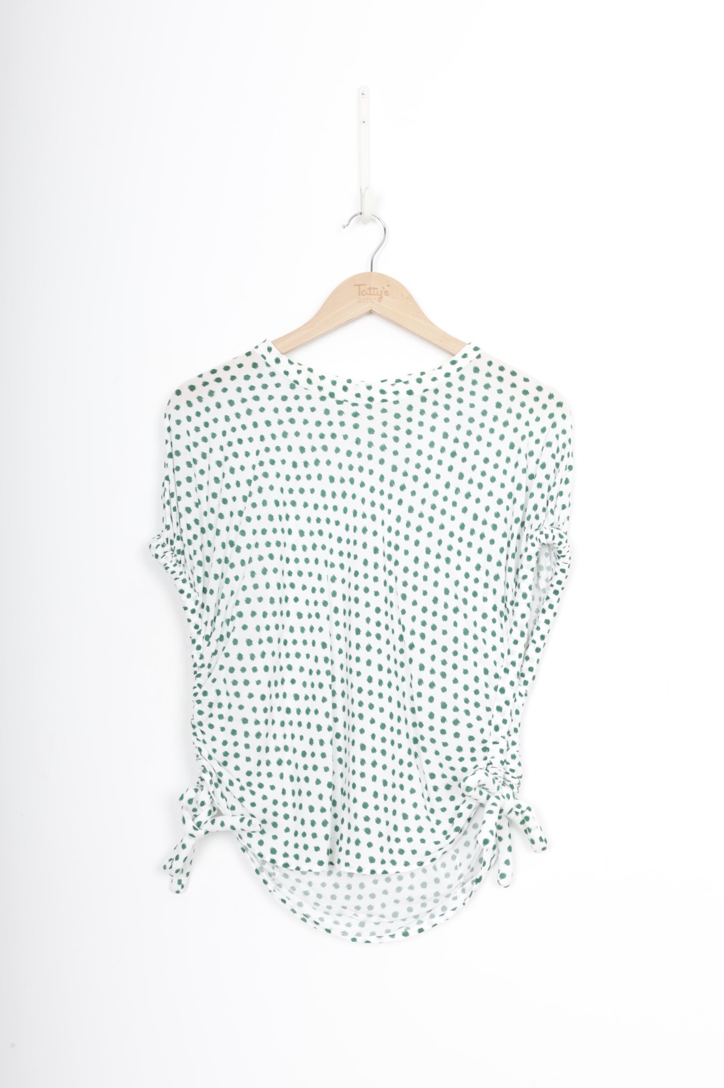 Taylor Womens White Top Size S