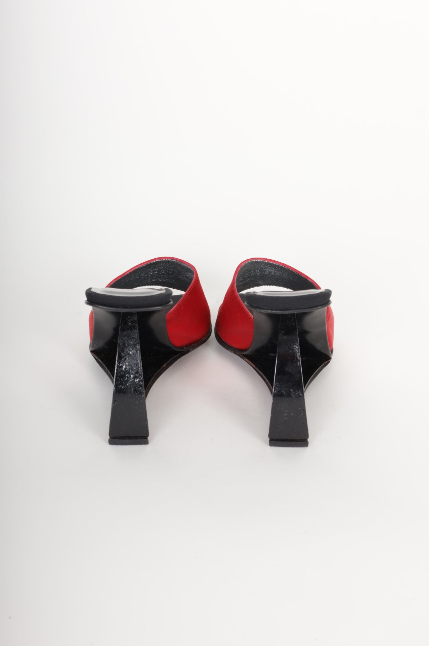 Vicini Womens Red Heels Size EU 37.5