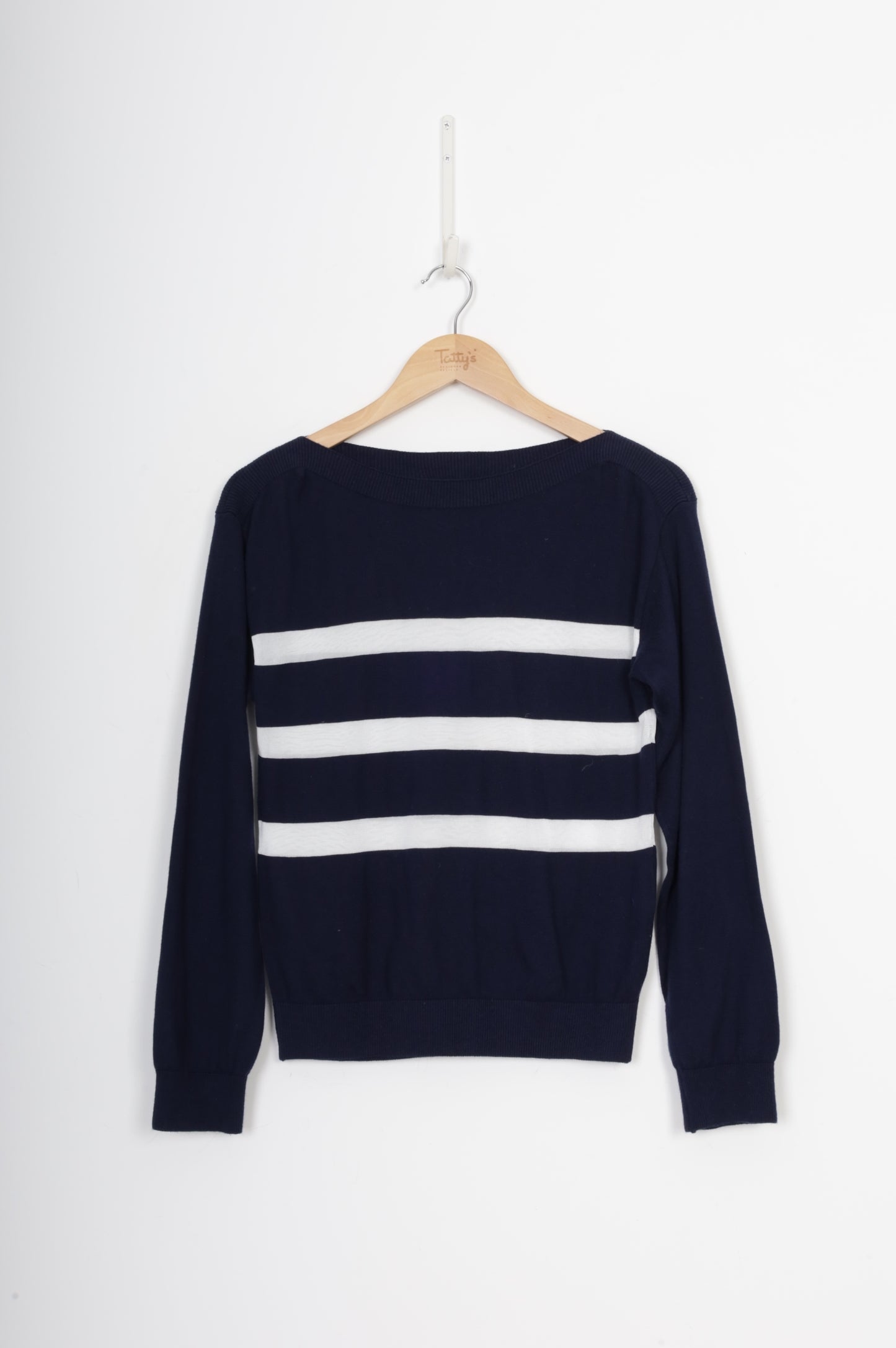 A.P.C. Rue Madame Paris Womens Blue Jumper Size XS