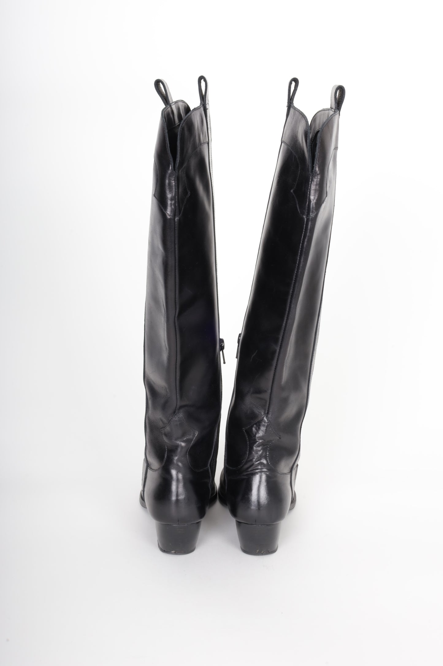DOF Womens Black Boots Size EU 38