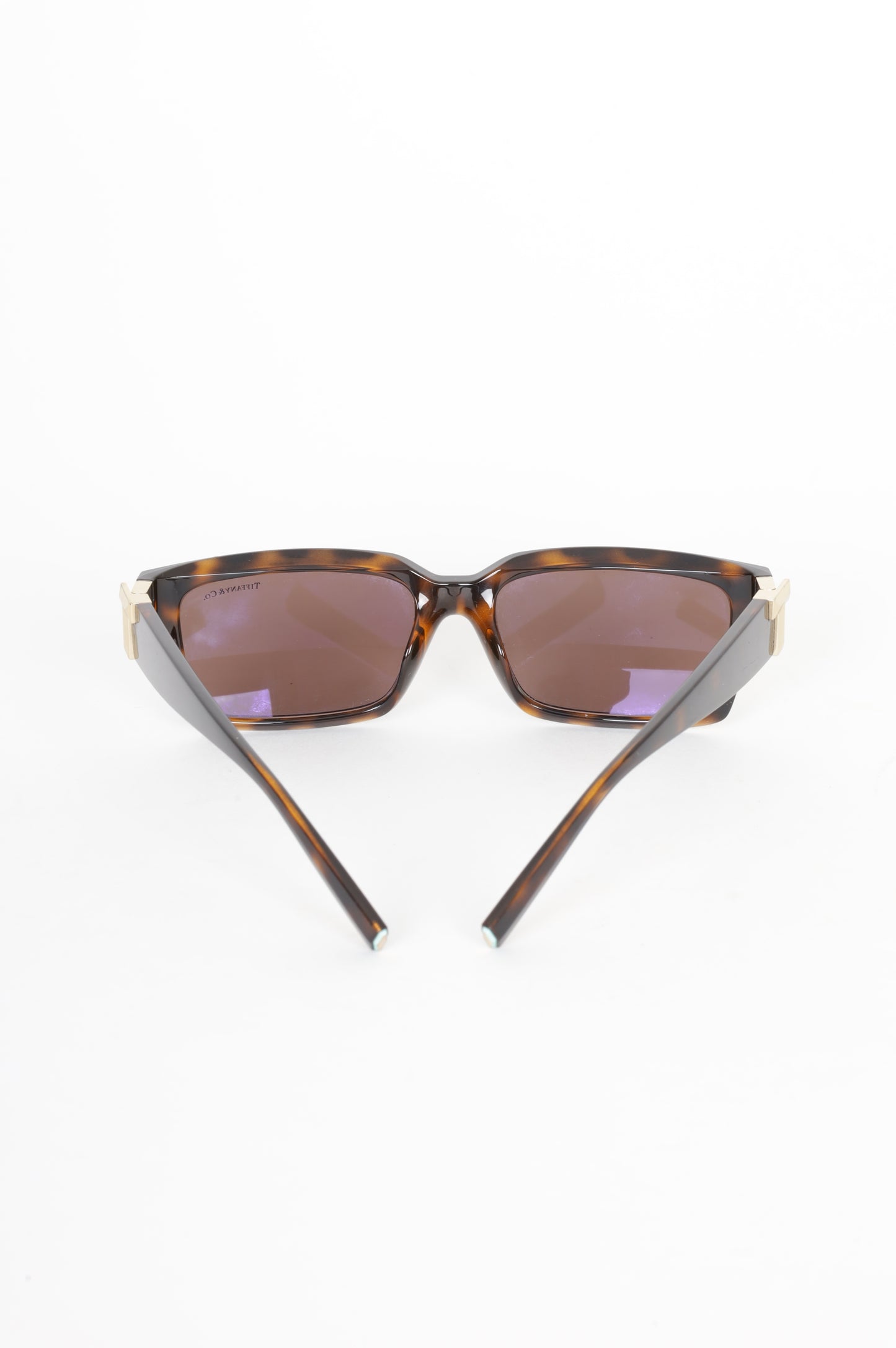 Tiffany & Co. Womens Brown Sunglasses Size N/S