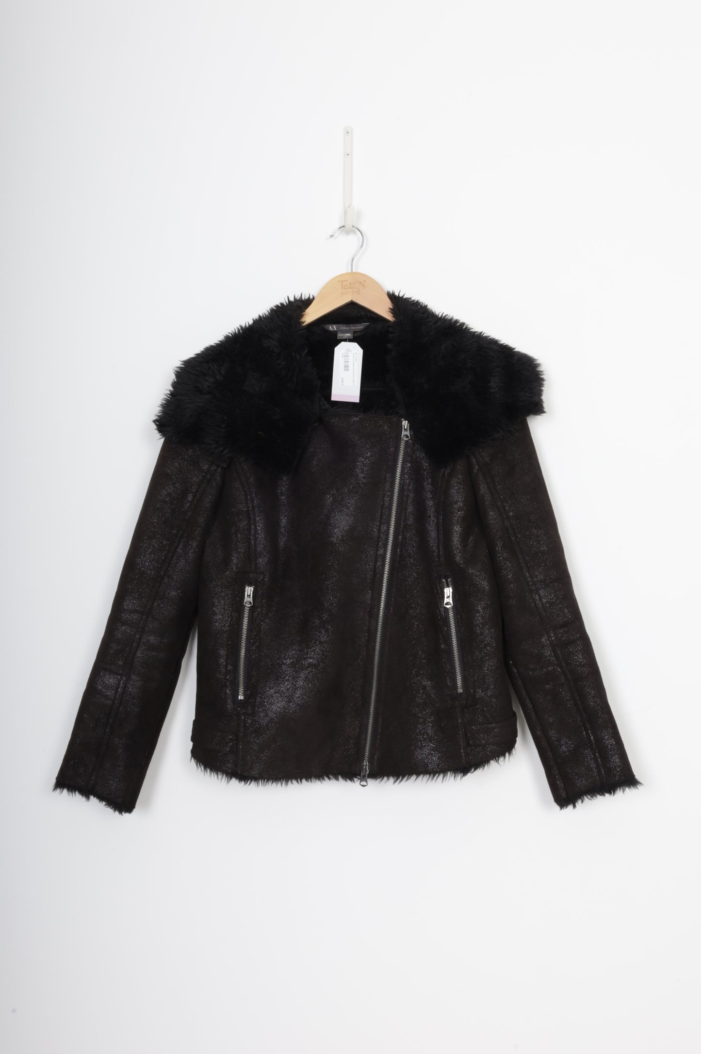 Armani Exchange Unisex Black Jacket Size L