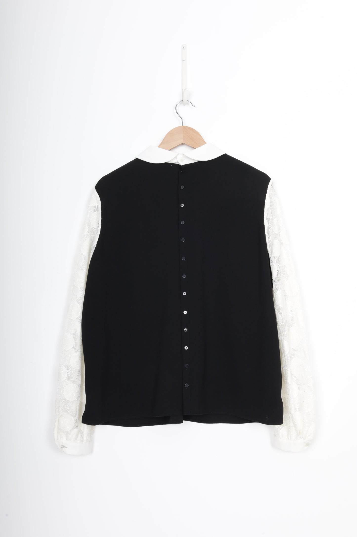 Anne Fontaine Womens Black Top Size EU 46