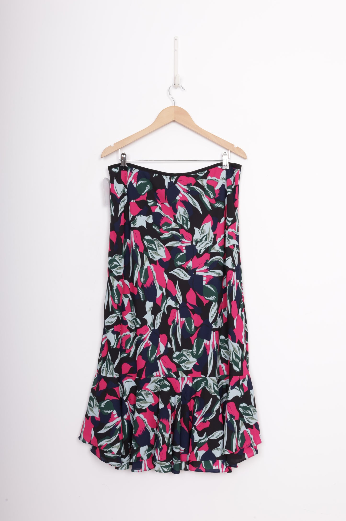 Diane von Furstenberg Womens Black Skirt Size L