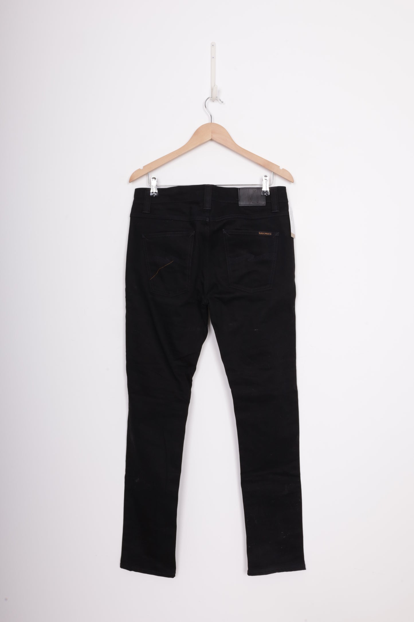 Nudie Jeans Mens Black Jeans Size W 31