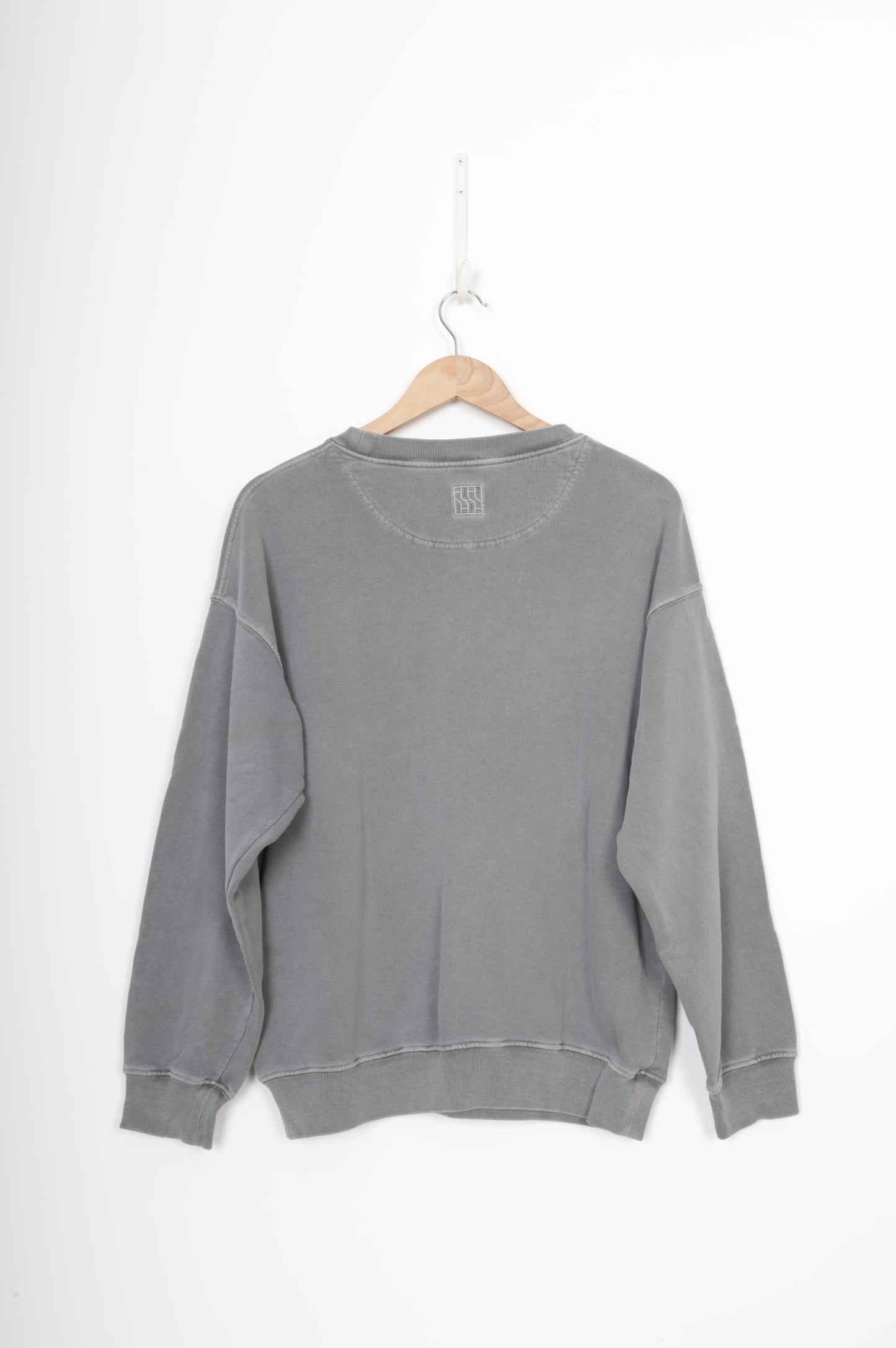Henne Womens Grey Sweatshirt Size S