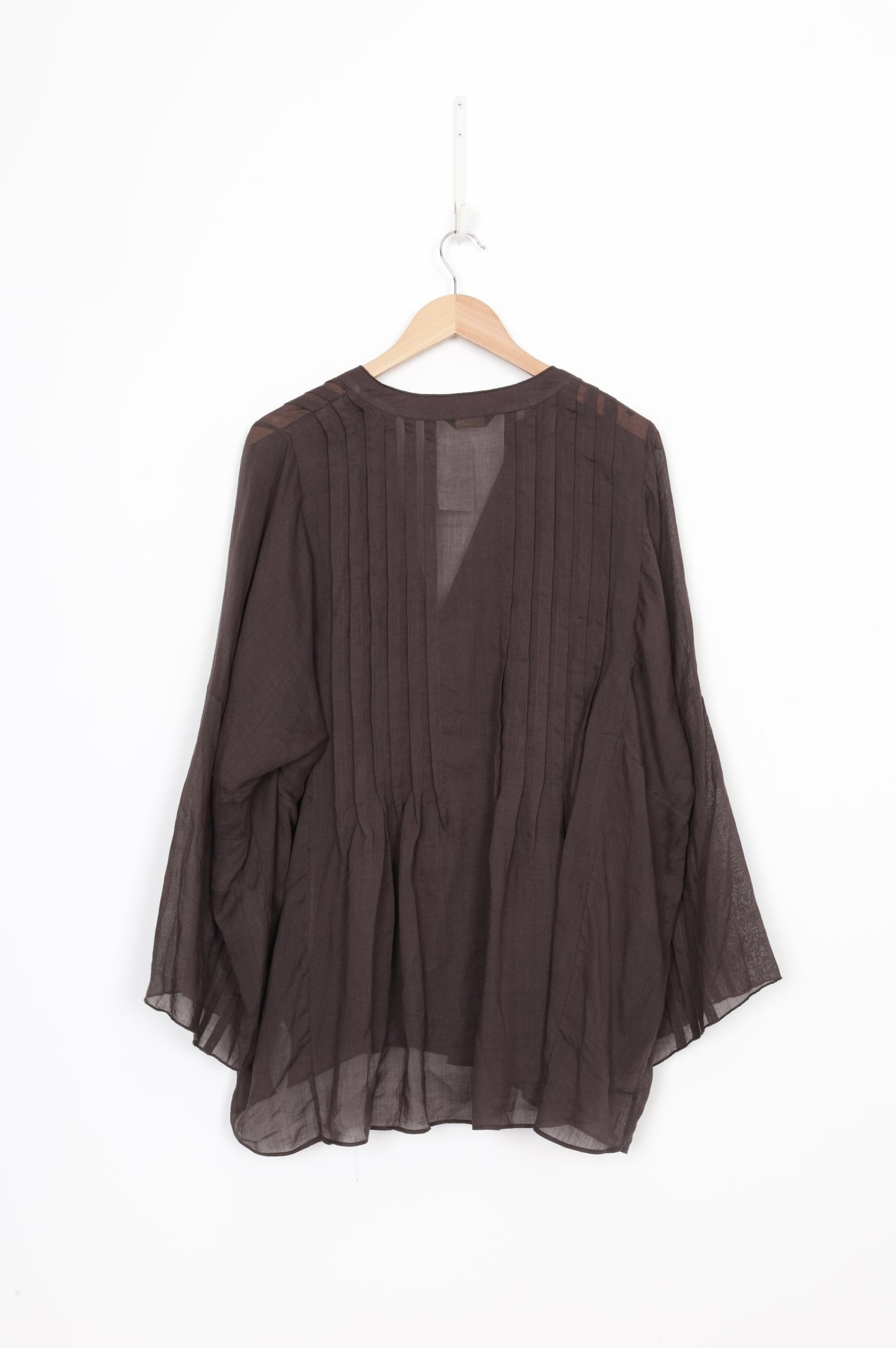 Massimo Dutti Womens Brown Shirt Size M