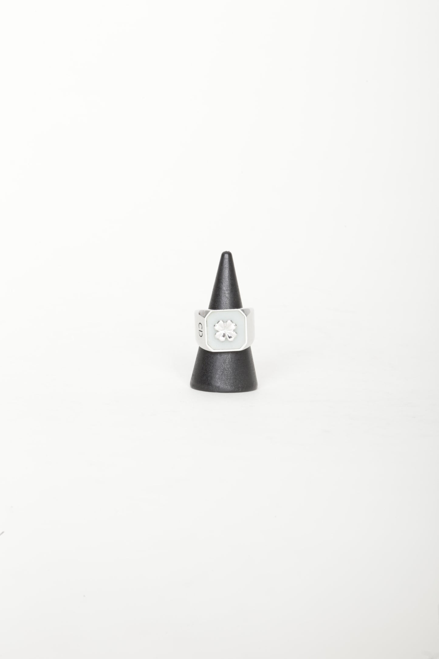 Christian Dior Unisex Metallic Ring Size L