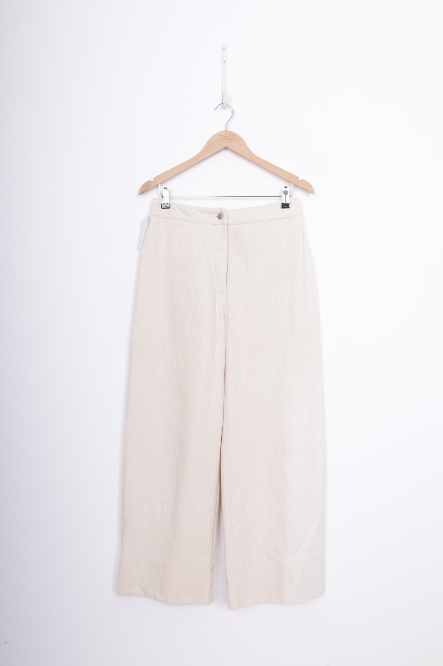 Mina Womens Beige Jeans Size S