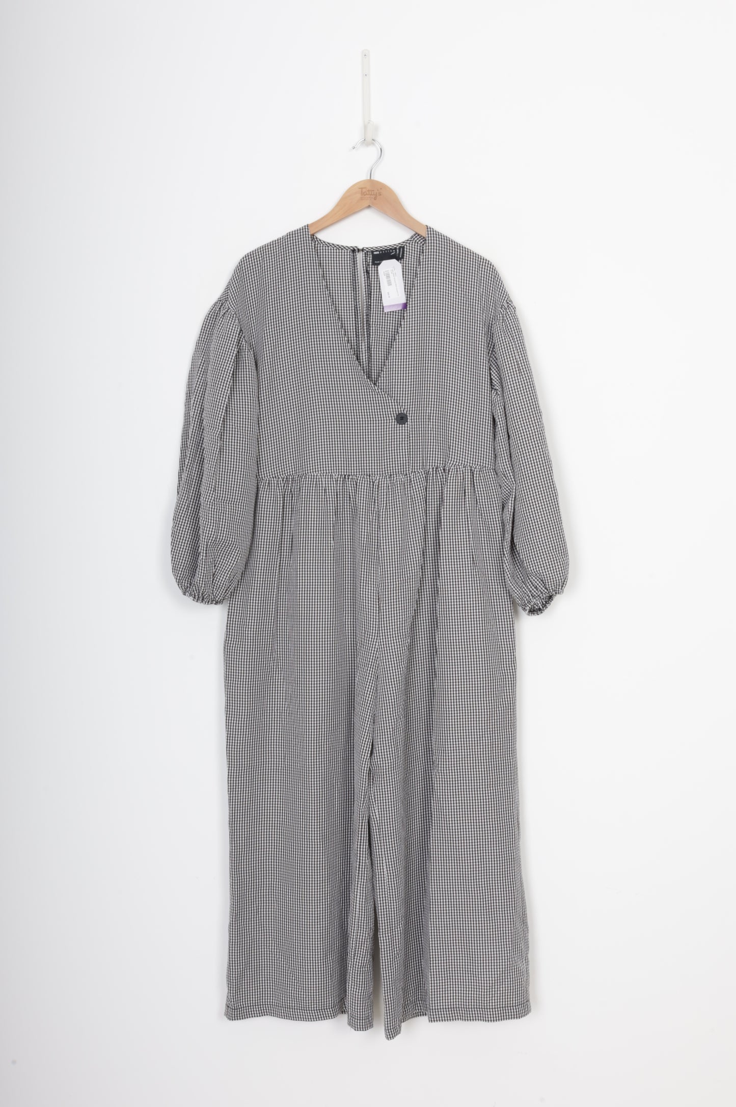 asos design Womens Black Jumpsuit Size EU 38