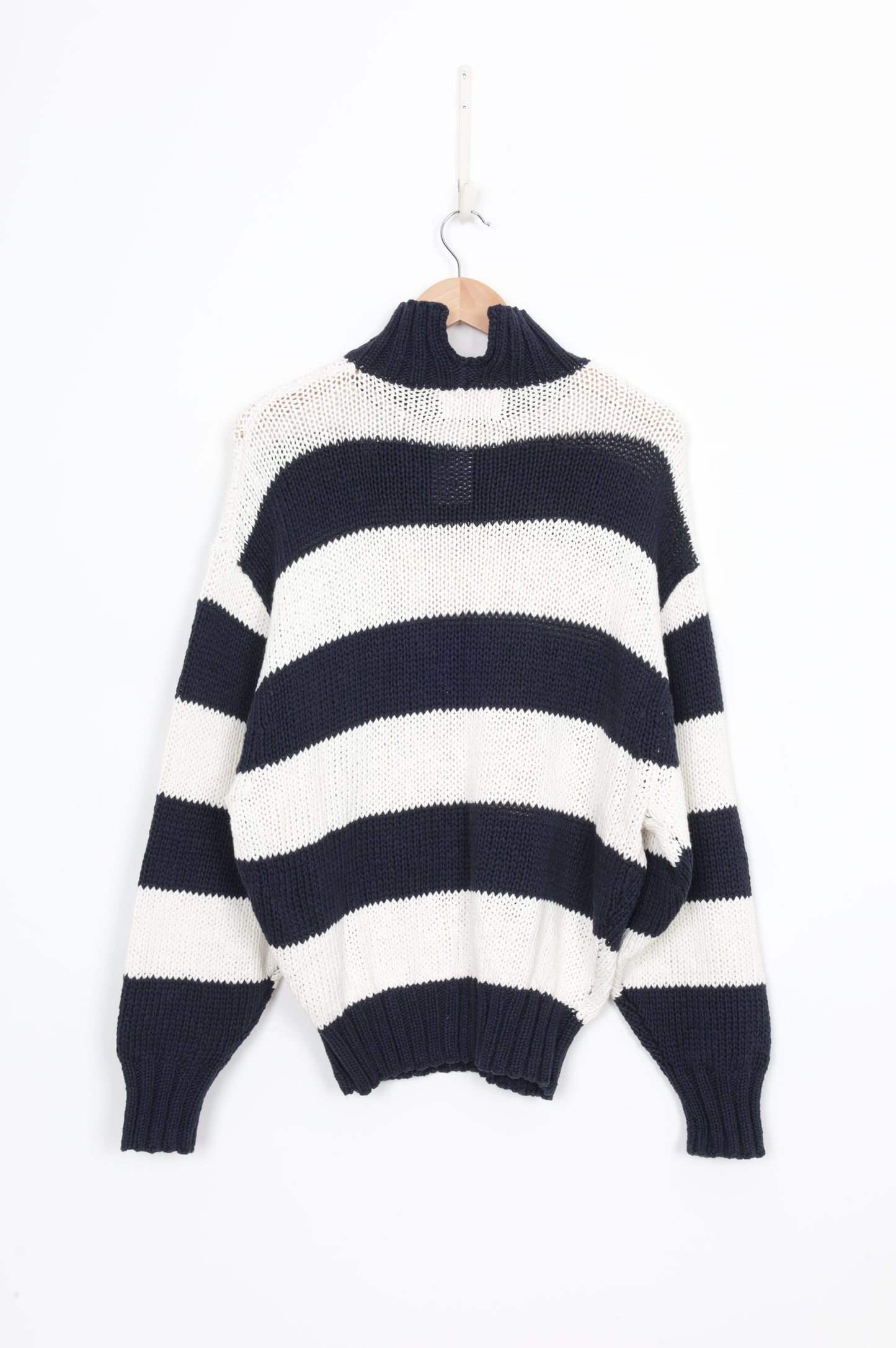 Bassike Knits Womens White Jumper Size 0