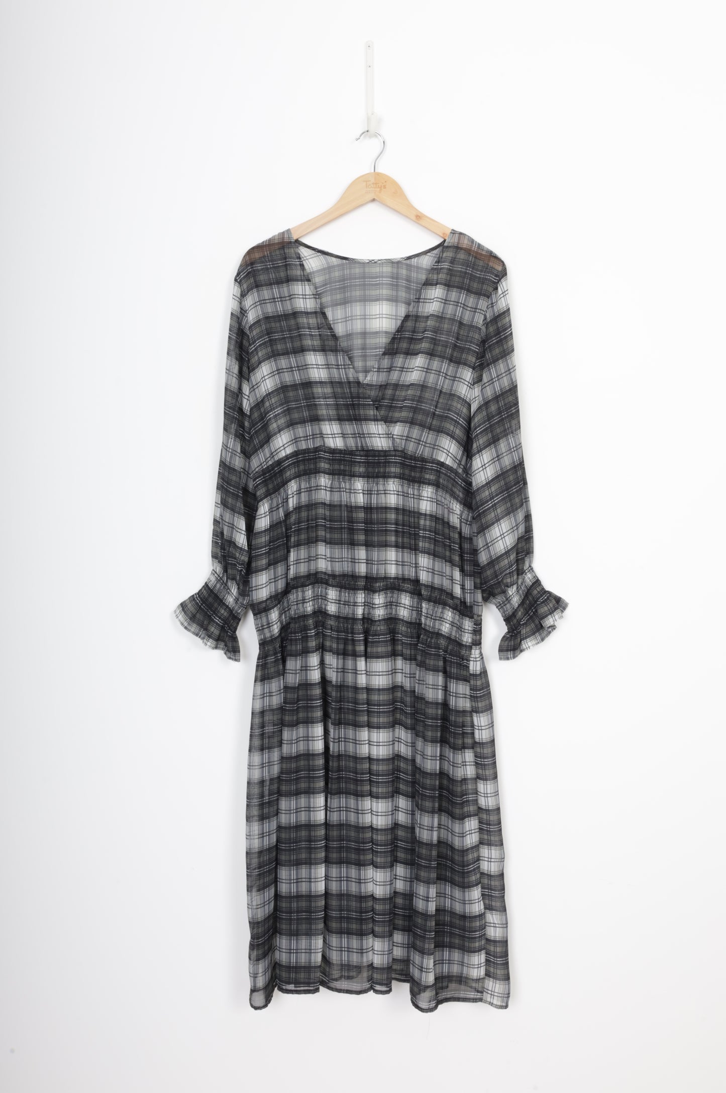 Faithful by Moochi Womens Grey Dress Size 8