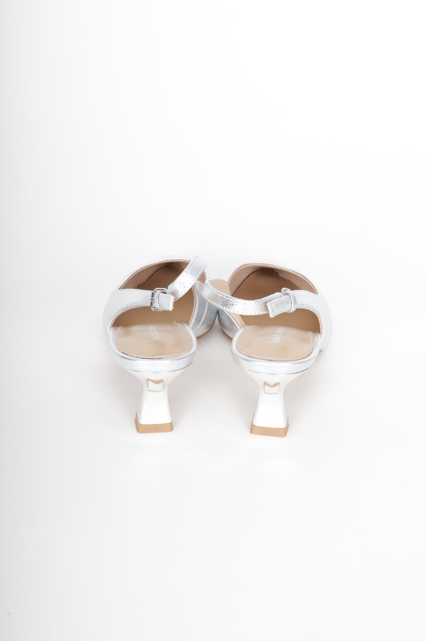 Isabella Anselmi Womens Silver Heels Size EU 39