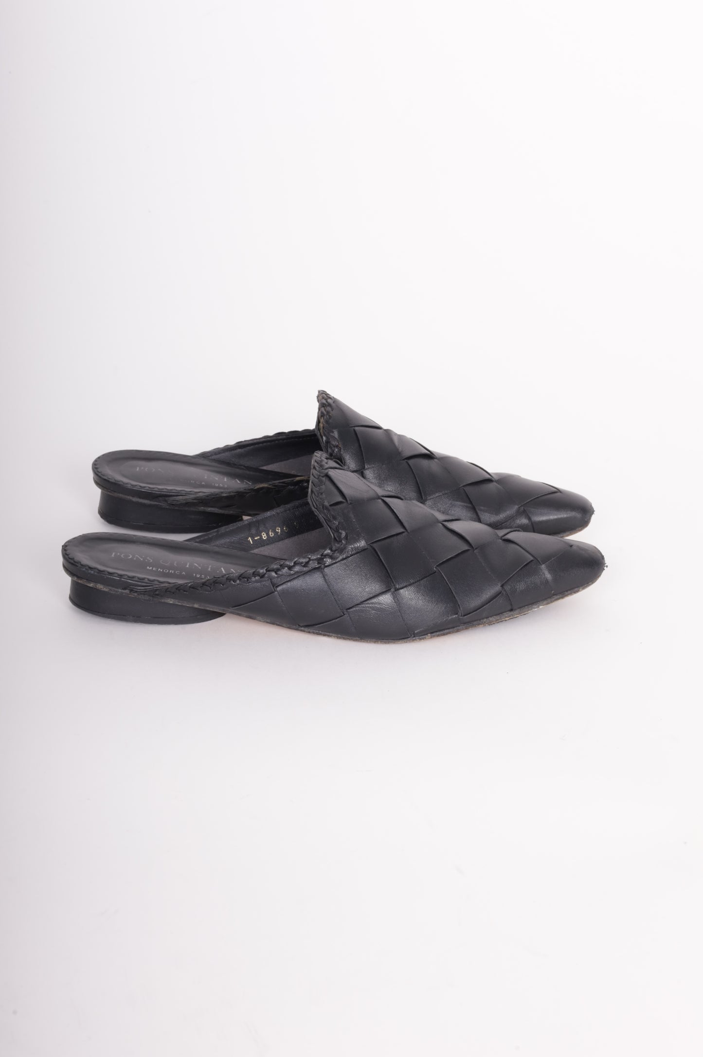 Pons Quintana Womens Black Shoes Size EU 40