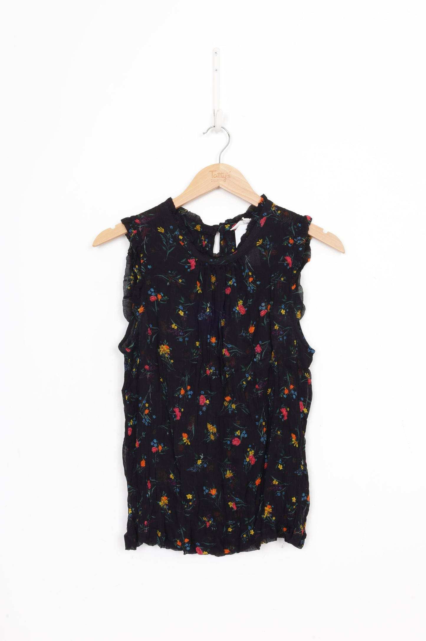 Max Womens Black Top Size 14