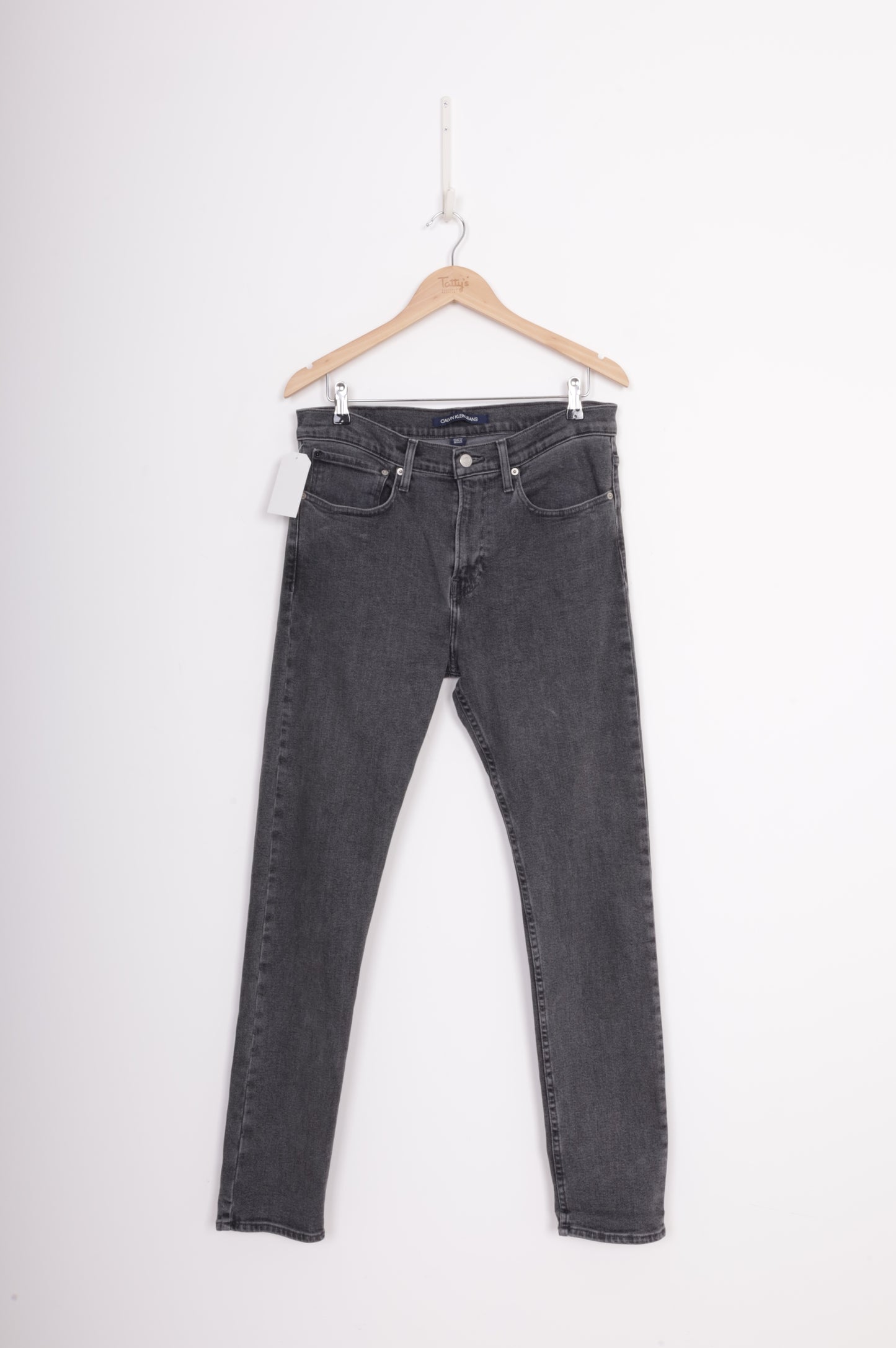 Calvin Klein Jeans Mens Grey Jeans Size W 33