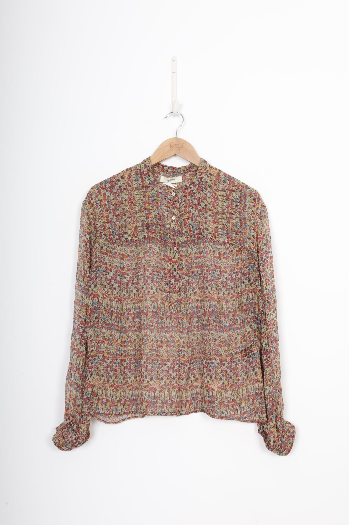 Isabel Marant Etoile Womens Multi Blouse Size 40