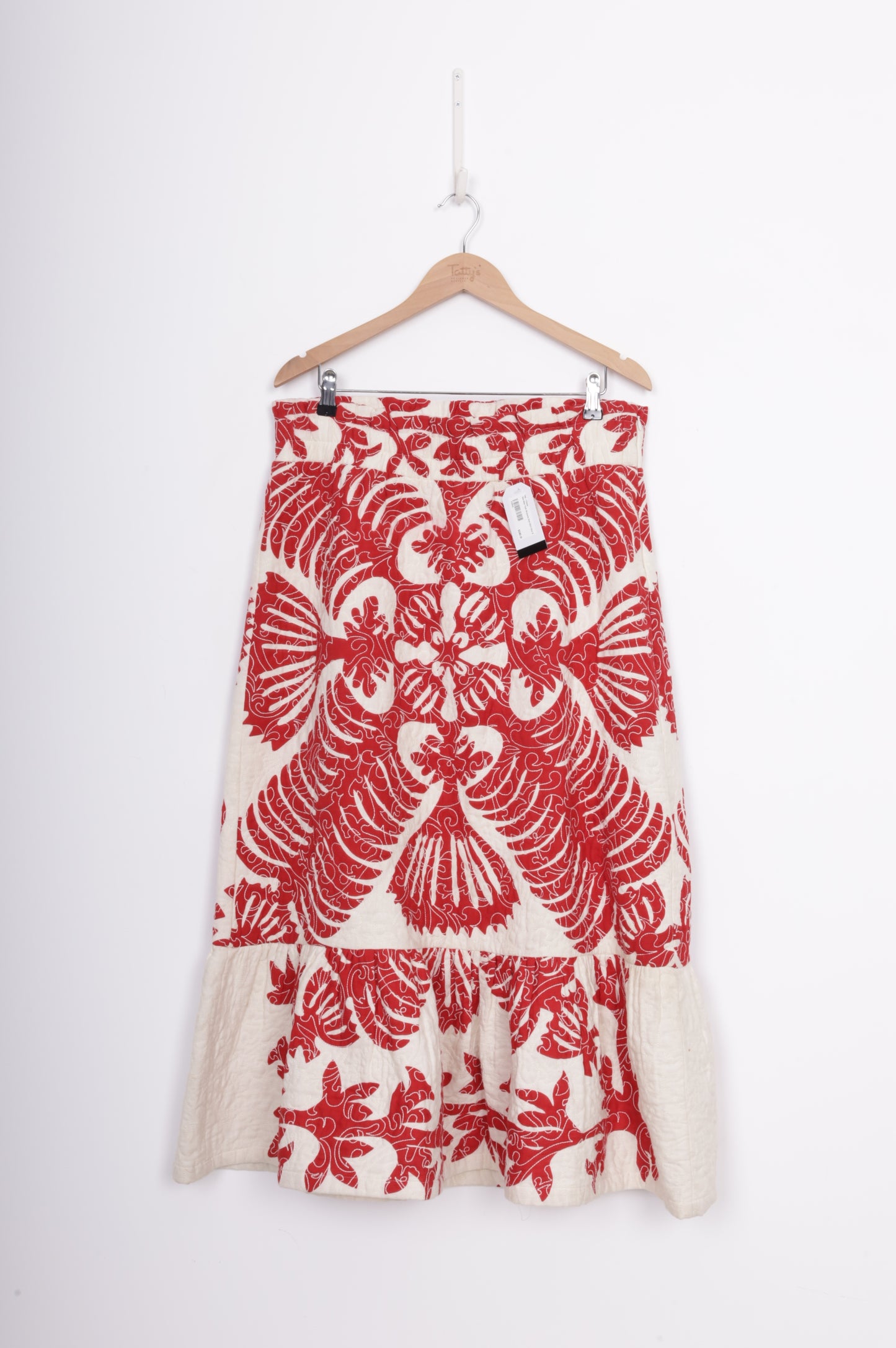 Sea New York Womens Red Skirt Size XL