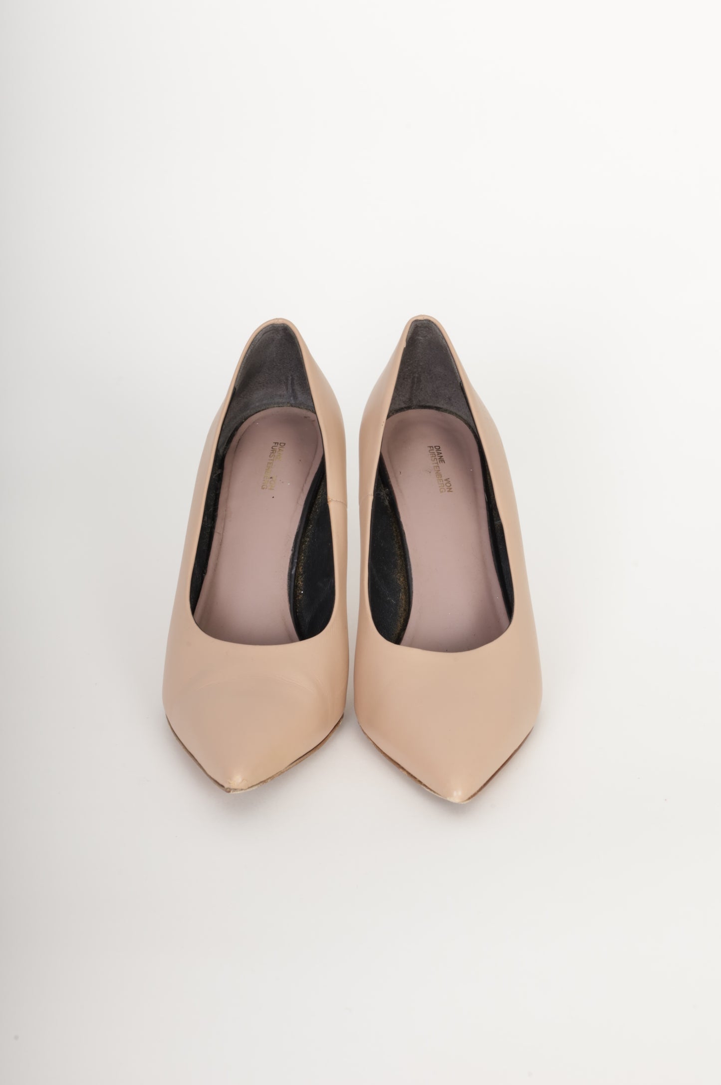 Diane von Furstenberg Womens Pink Heels Size EU 37.5