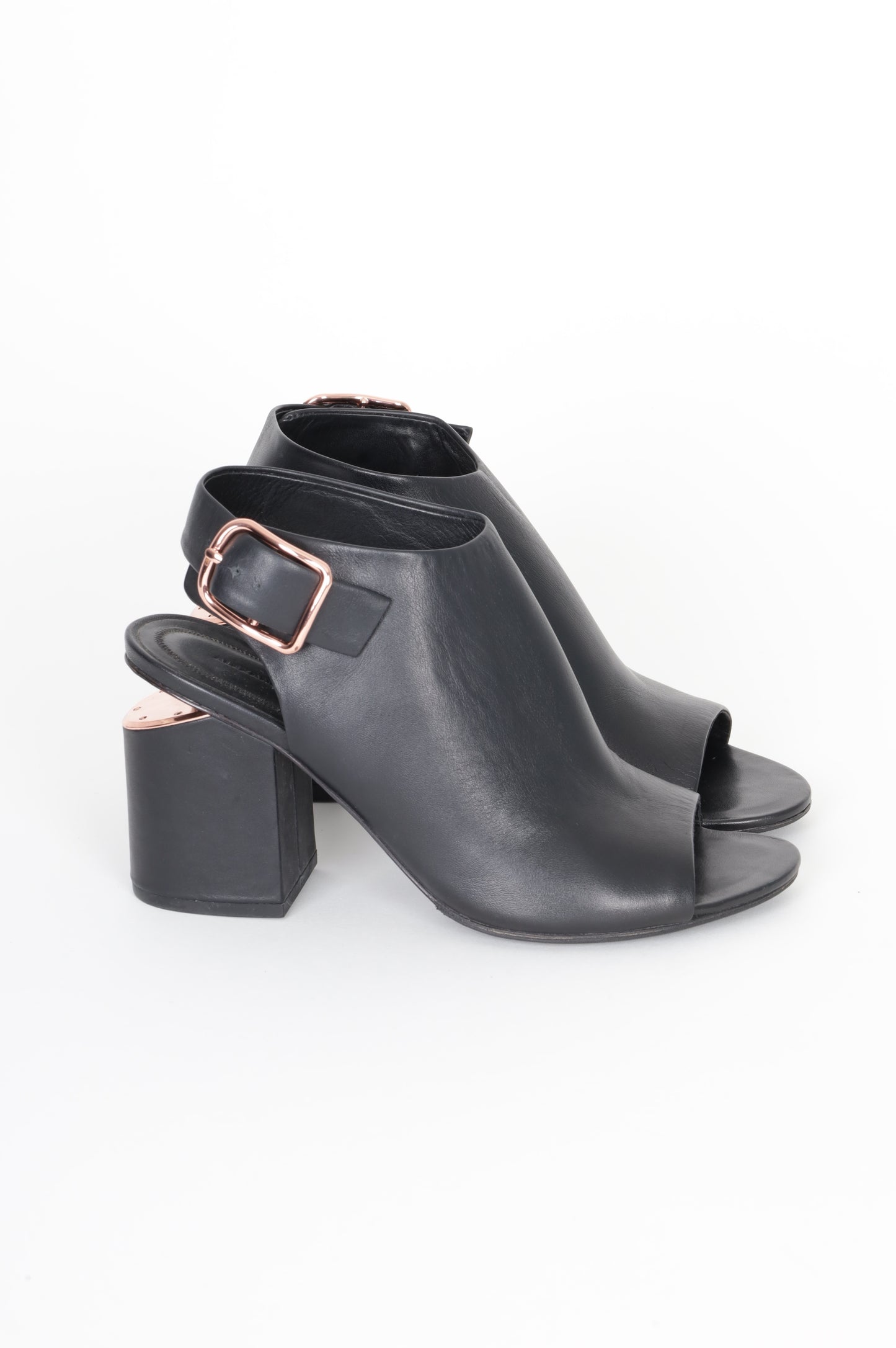 Alexander Wang Womens Black Heels Size EU 37