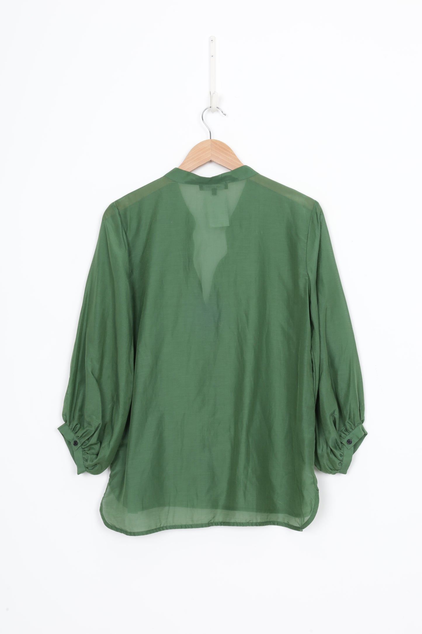 Repertoire Womens Green Shirt Size 10