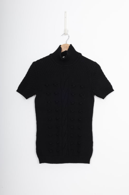 Versace Collection Womens Black Jumper Size 42