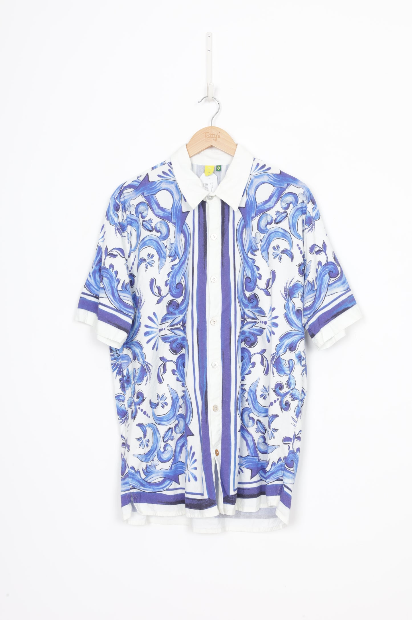 Farm Womens Blue Shirt Size L