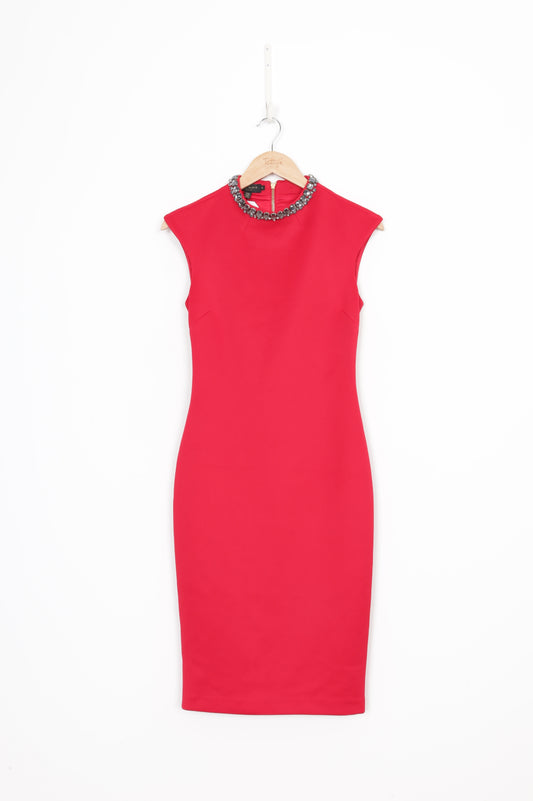 Ted Baker Womens Red Dress Size 2