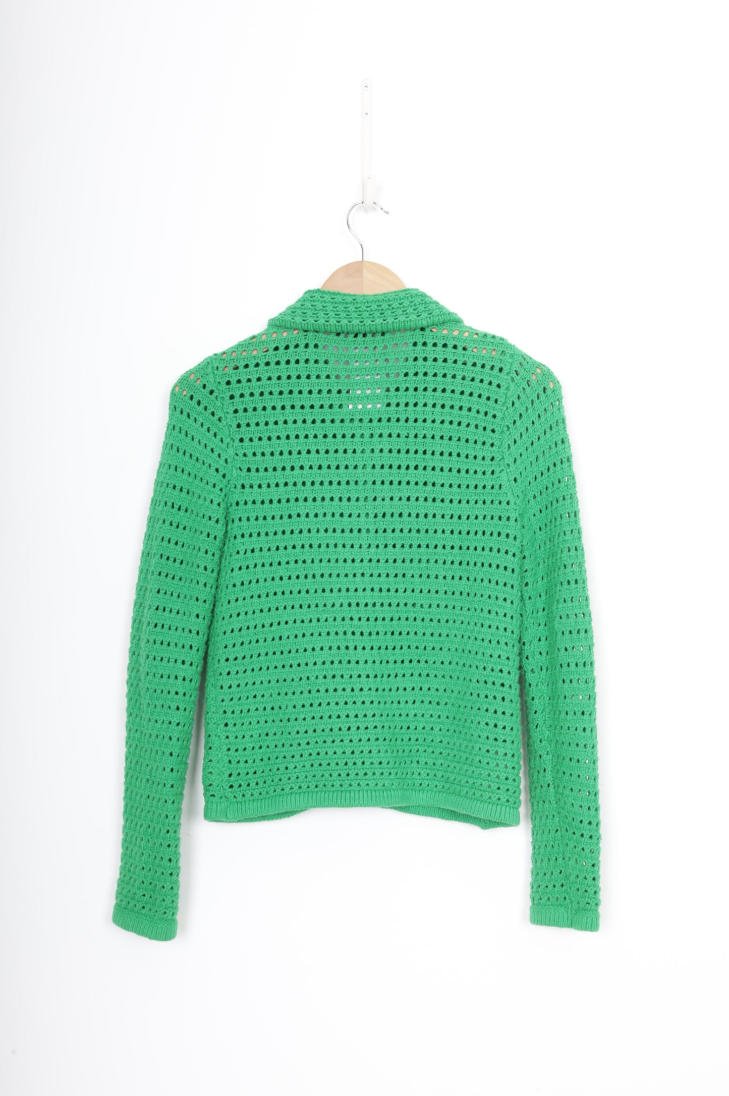Ann Taylor Womens Green Cardigan Size S