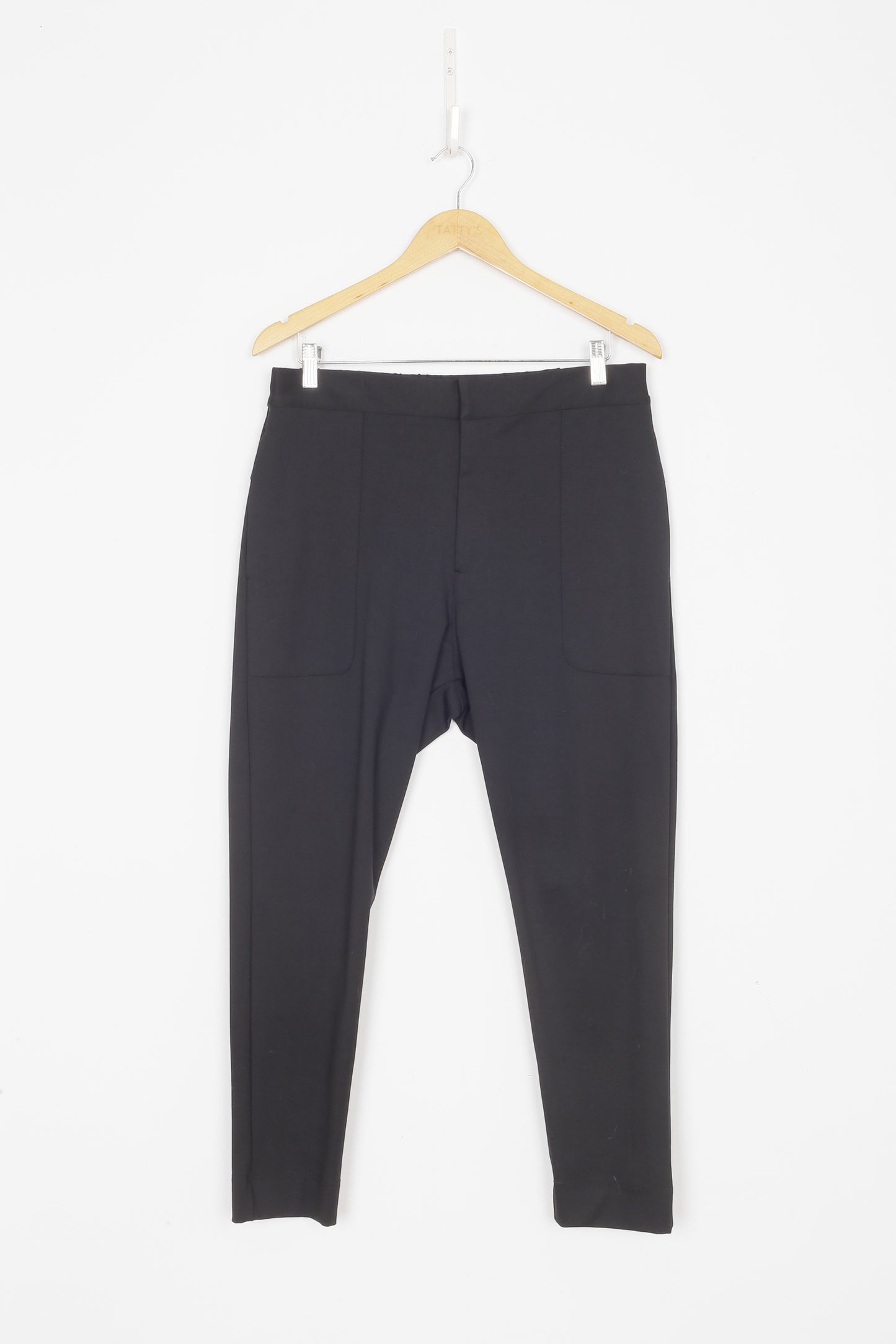 Bassike Womens Black Pants Size 2