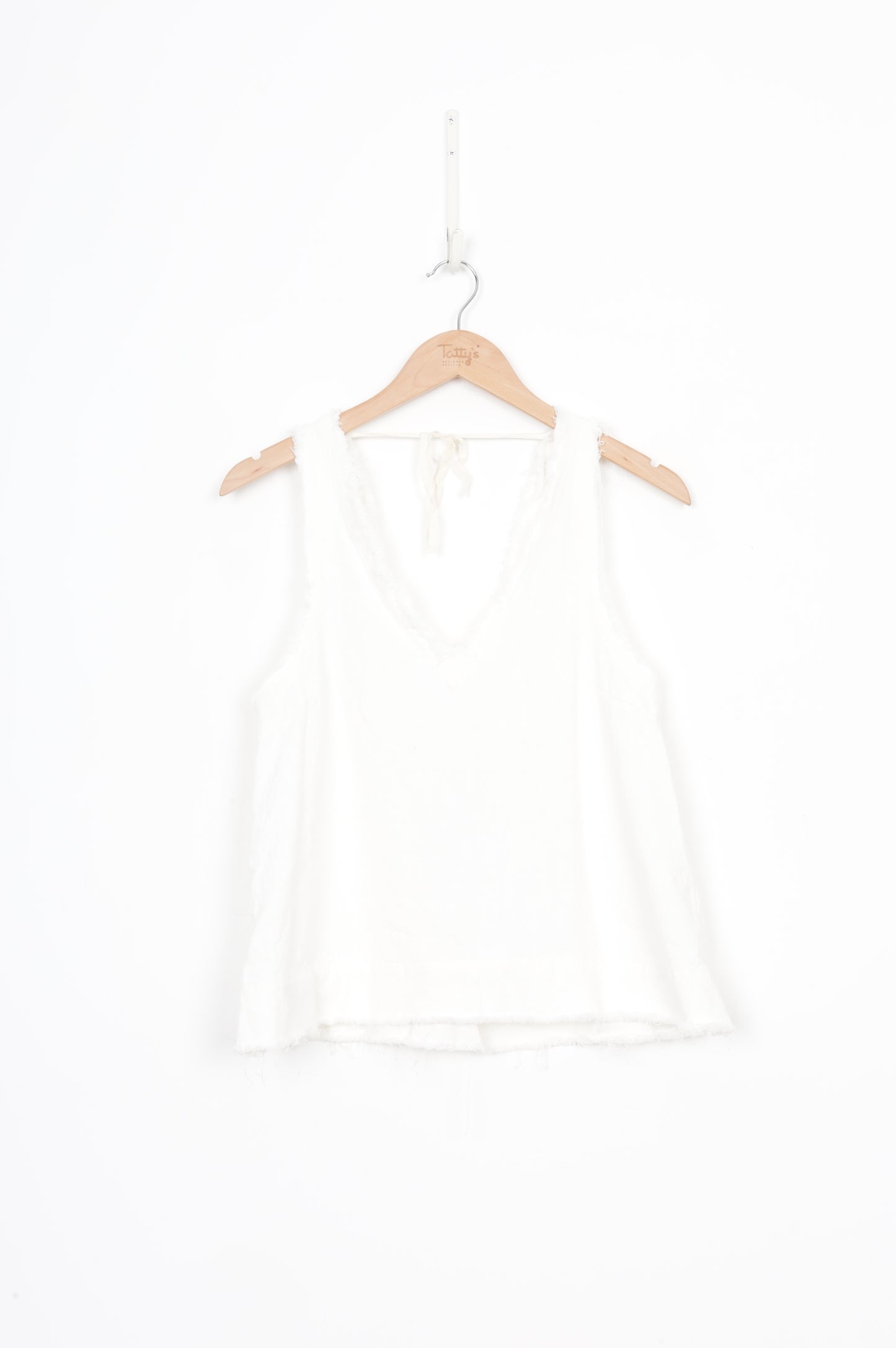 Marle Womens White Top Size 10
