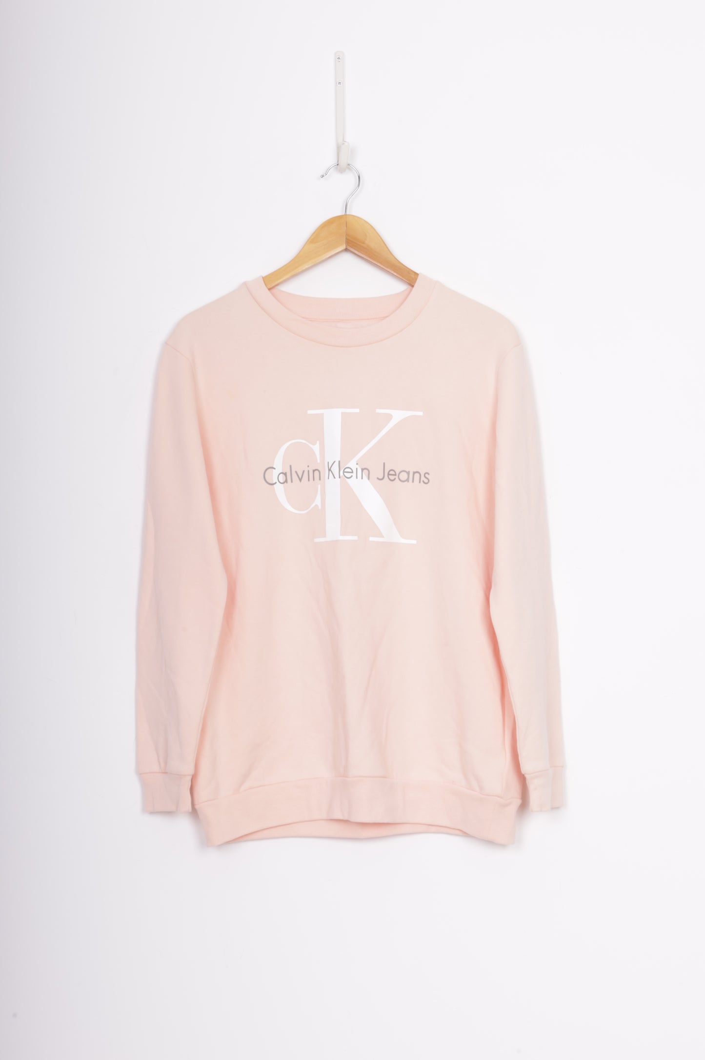 Calvin Klein Womens Pink Jumper Size M