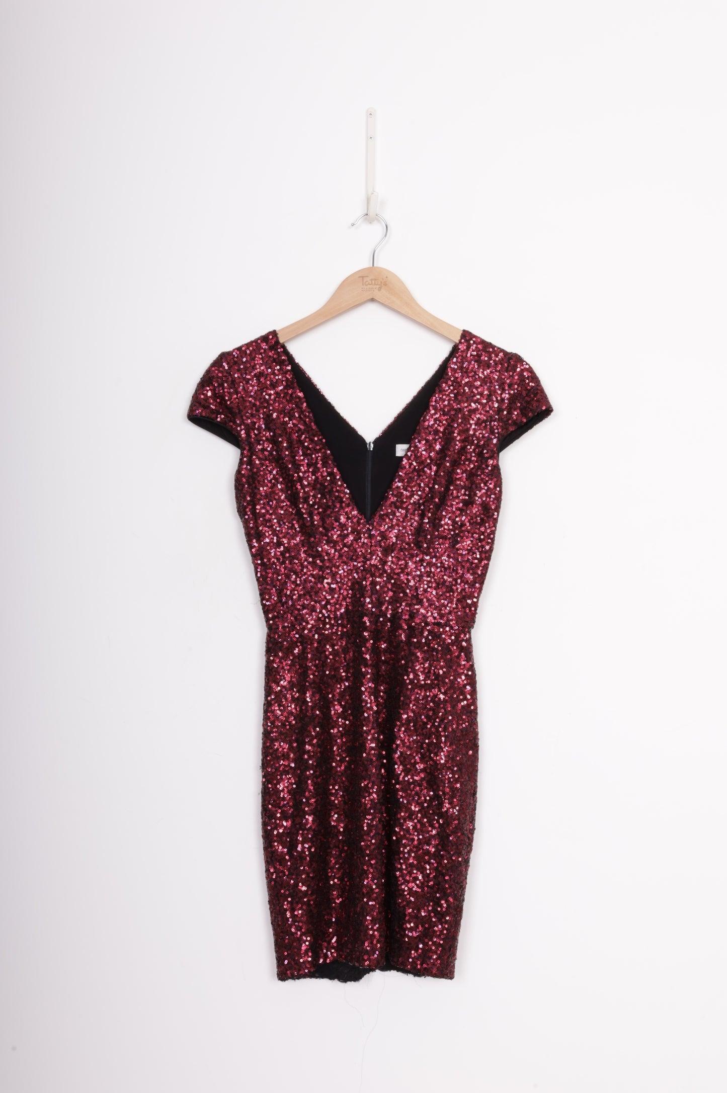 Dress the Population Womens Pink Dress Size S
