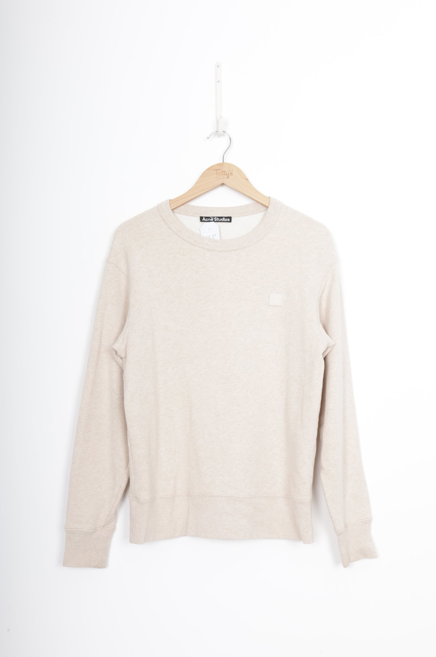 Acne Studios Womens Beige Sweatshirt Size XS