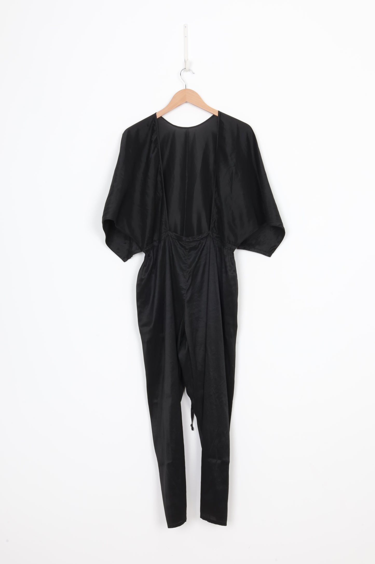 Miss Crabb Womens Black Jumpsuit Size 10