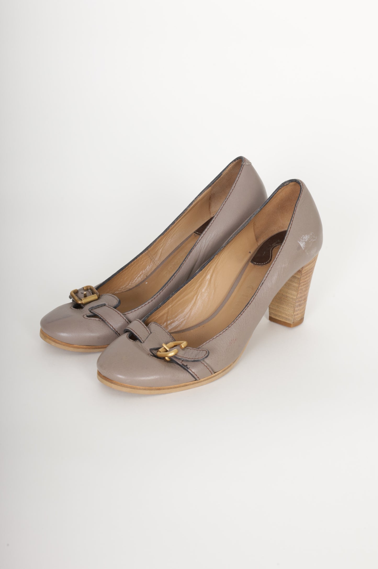 Chloe Womens Brown Heels Size 38