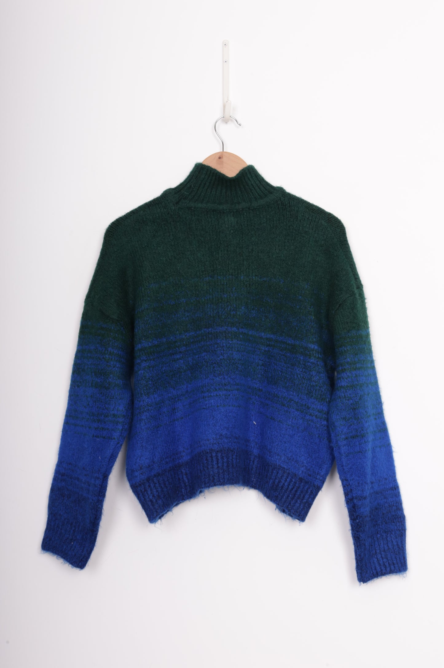 Victoria Beckham Womens Green Jumper Size M