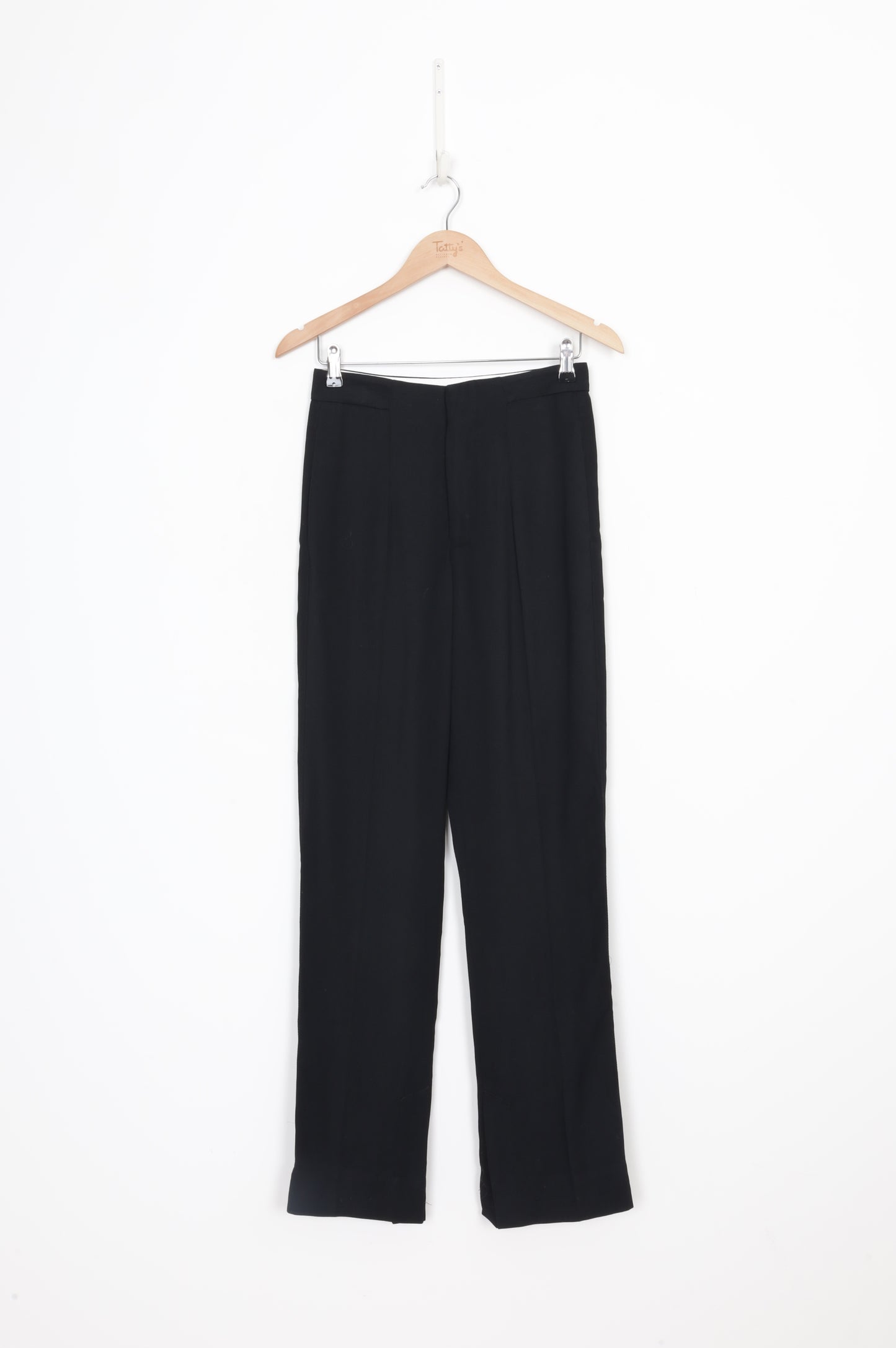 Bassike Womens Black Pants Size 0
