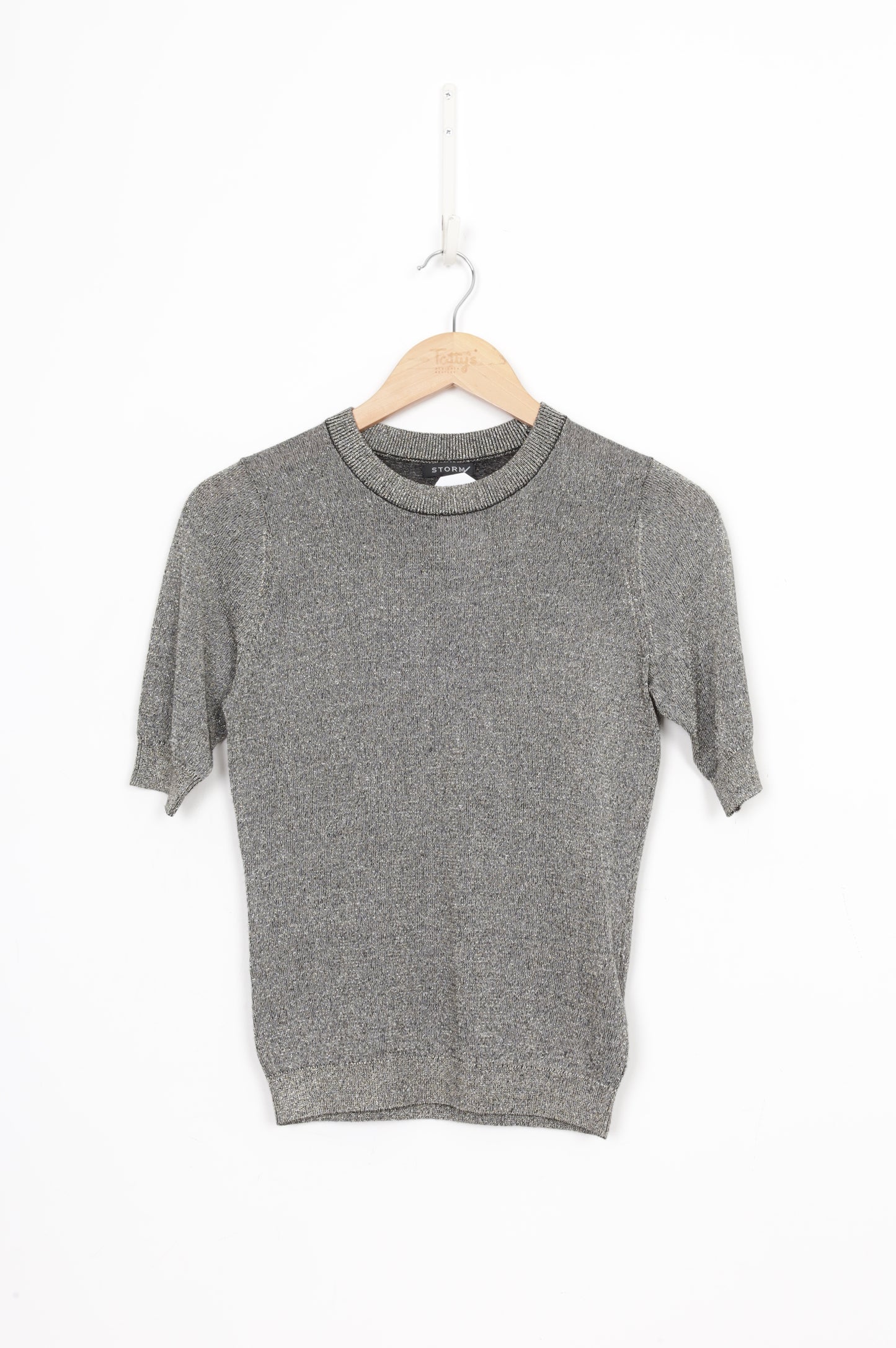 Storm Womens Metallic Top Size XS