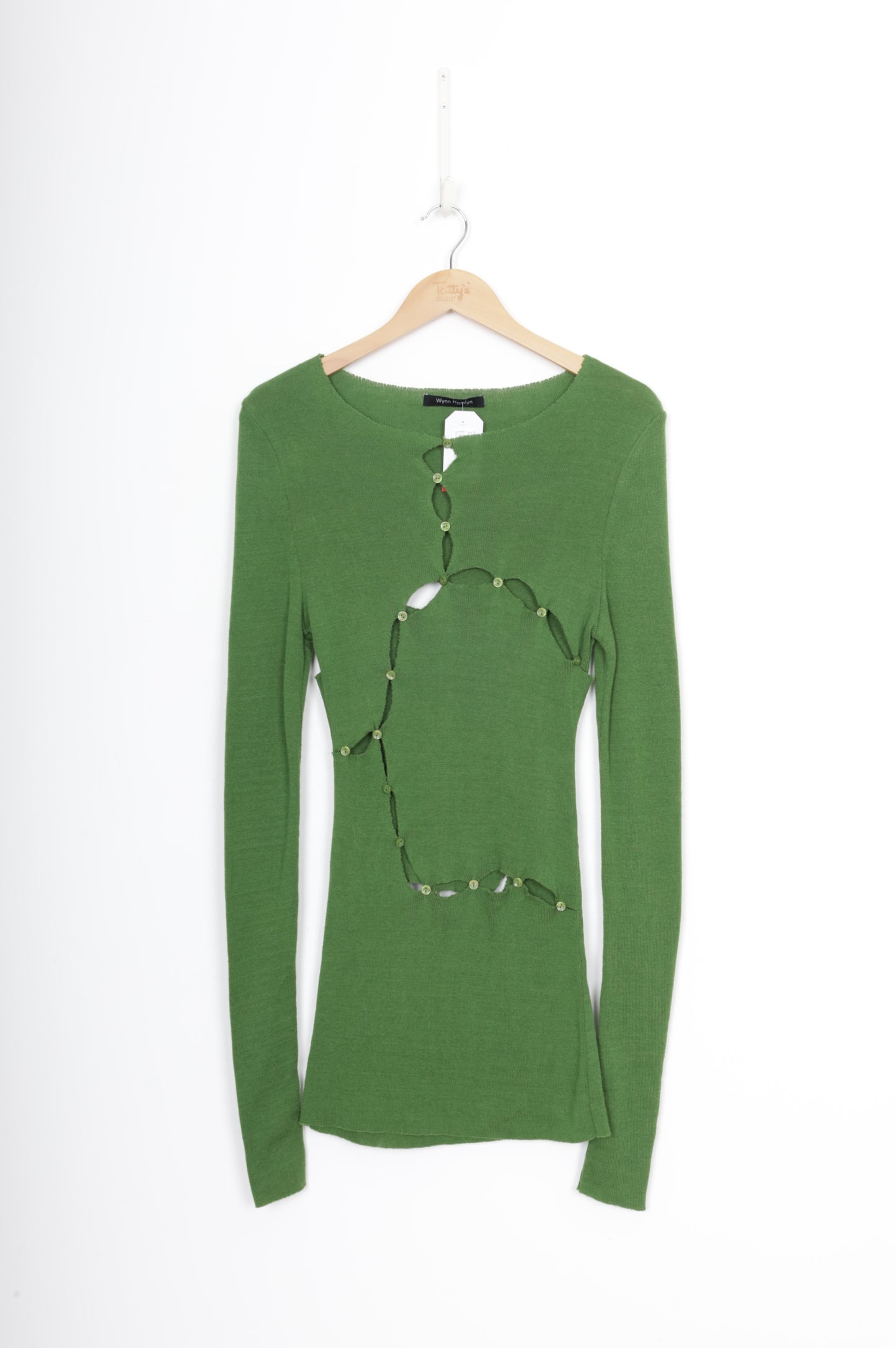 Wynn Hamlyn Womens Green Dress Size N/S