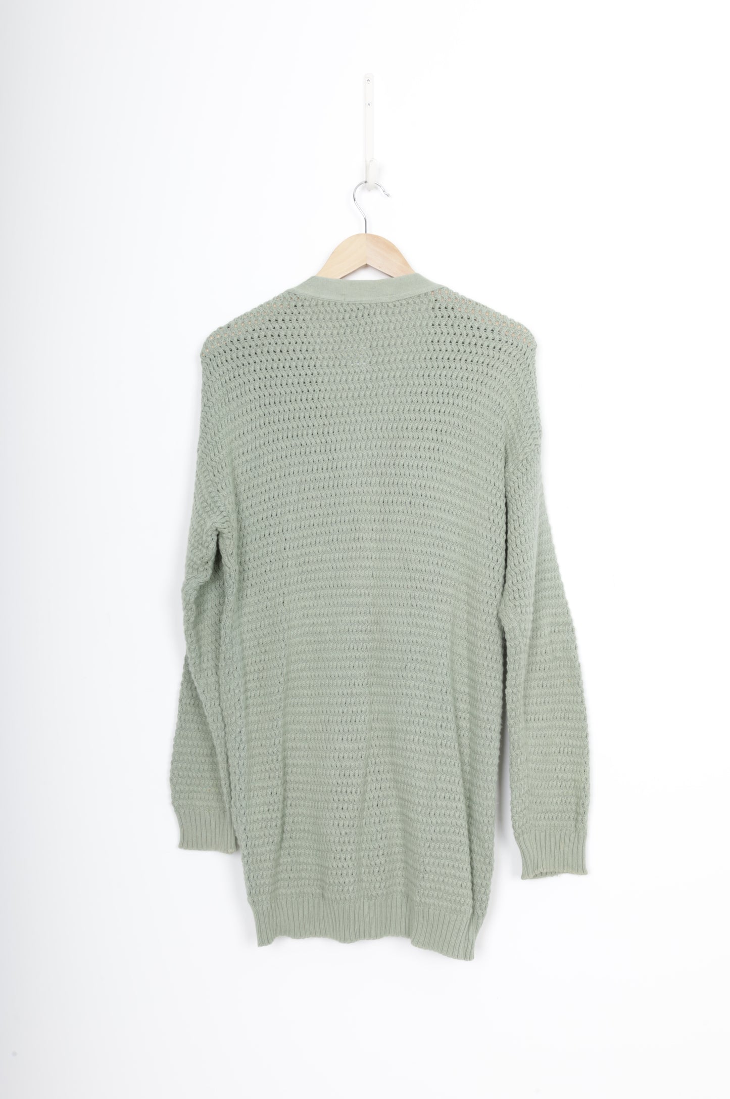 Juliette Hogan Womens Green Cardigan Size M