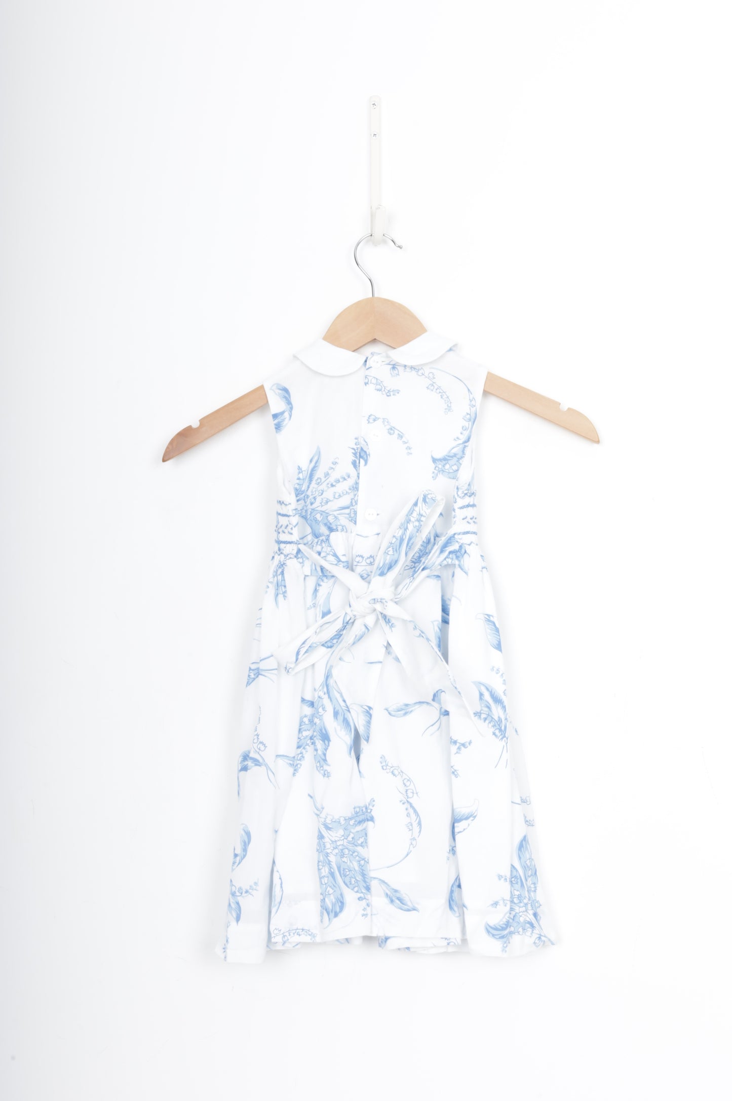 D. Porthault Kids White Dress Size 3 YO