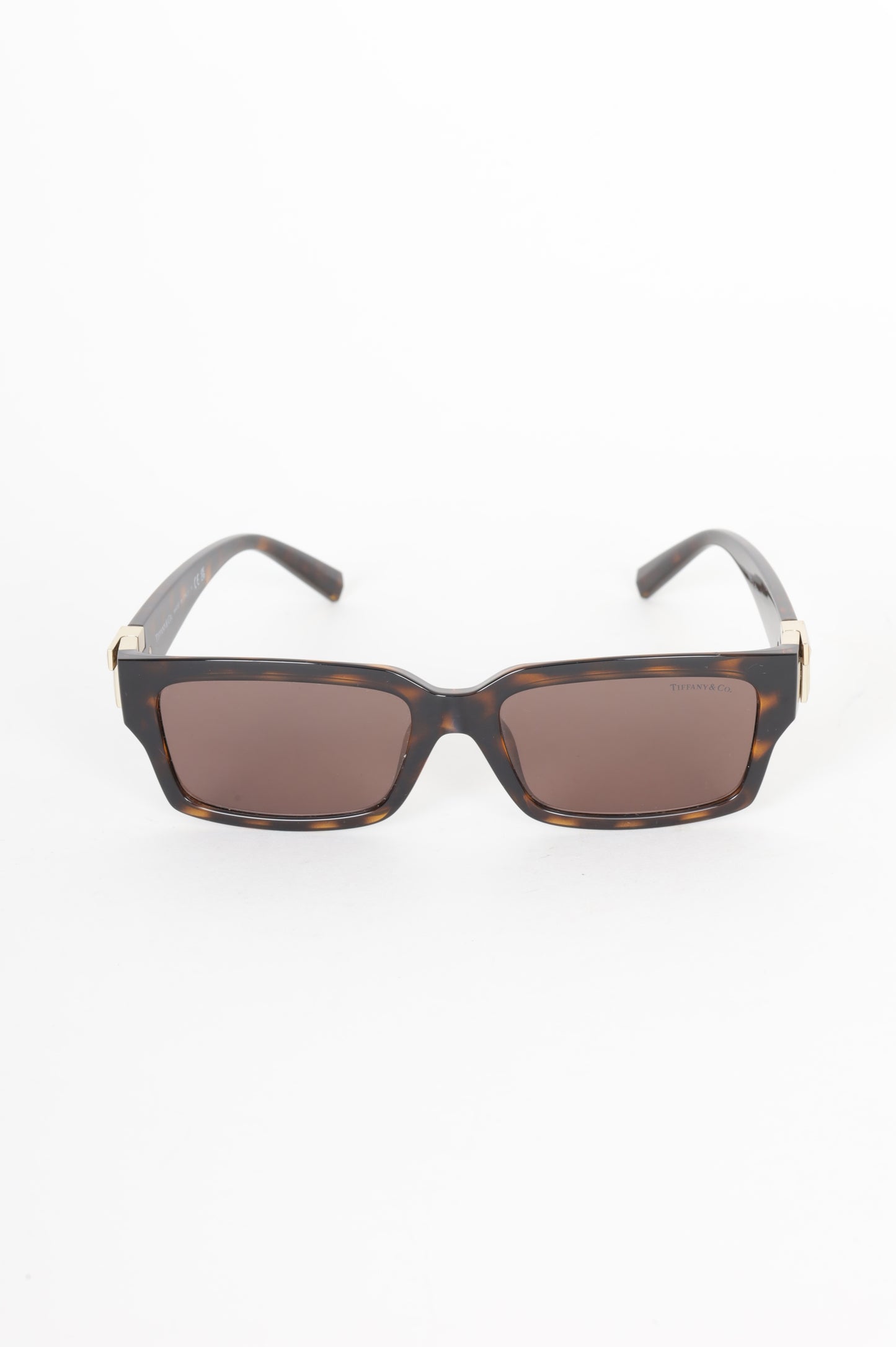 Tiffany & Co. Womens Brown Sunglasses Size N/S