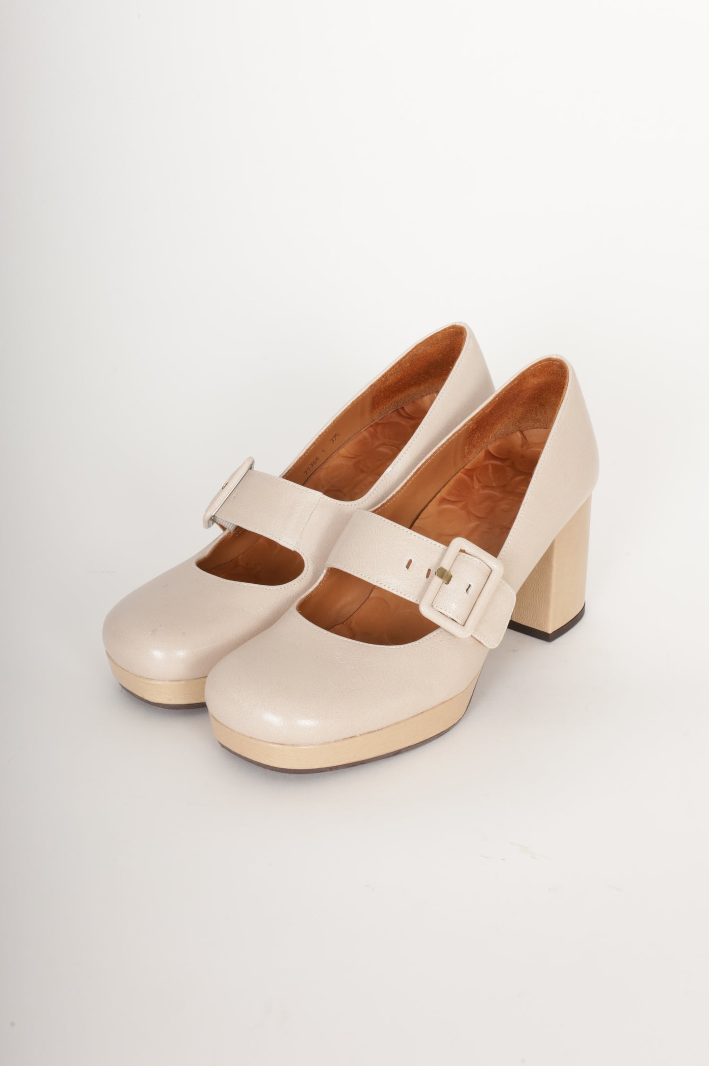 Chie Mihara Womens Beige Heels Size EU 37.5