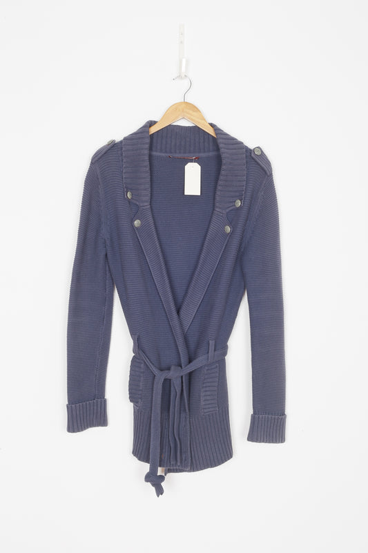 Comptoir Des Cotonniers Womens Blue Cardigan Size S
