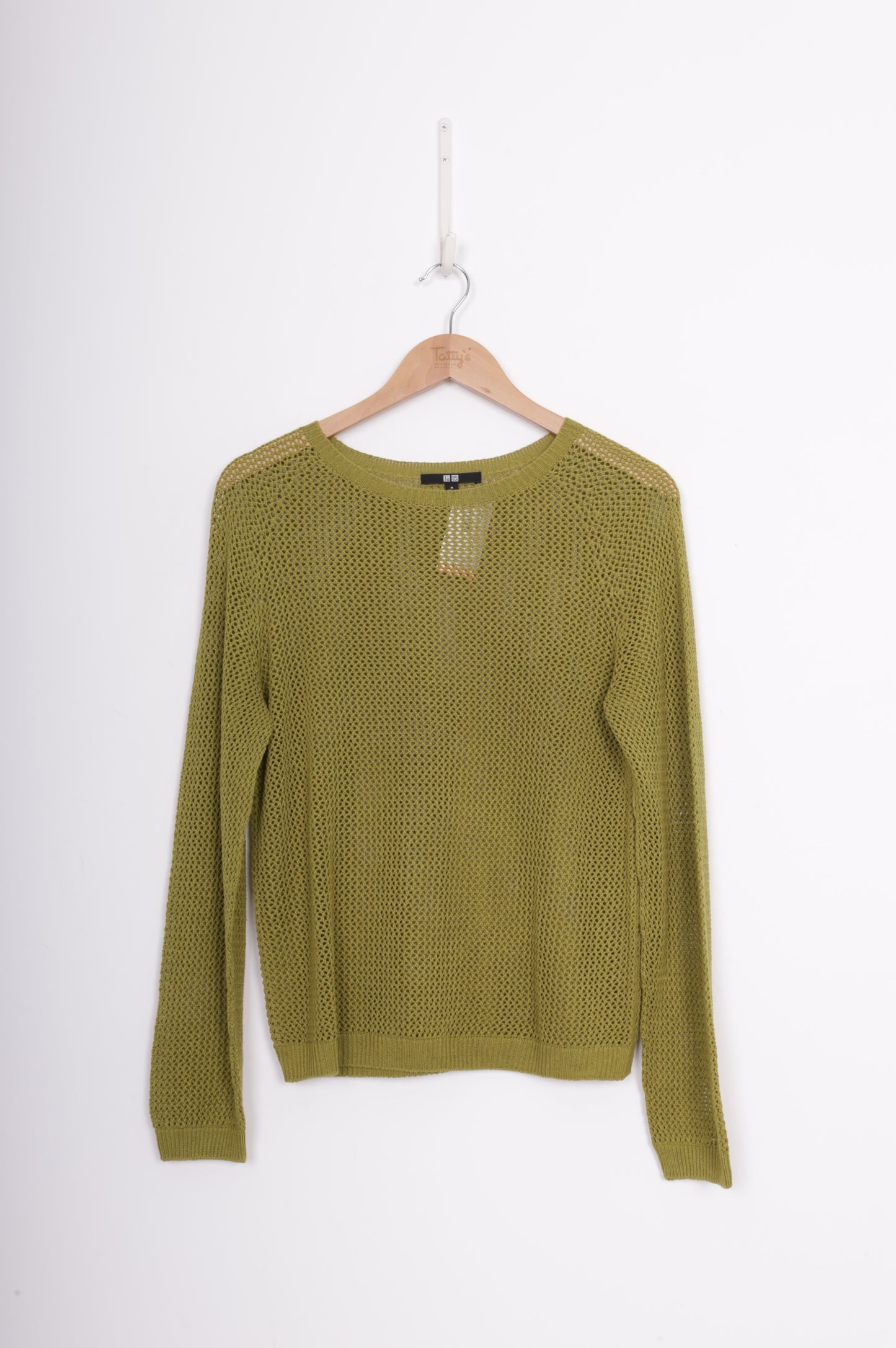 Uniqlo Womens Green Jumper Size M