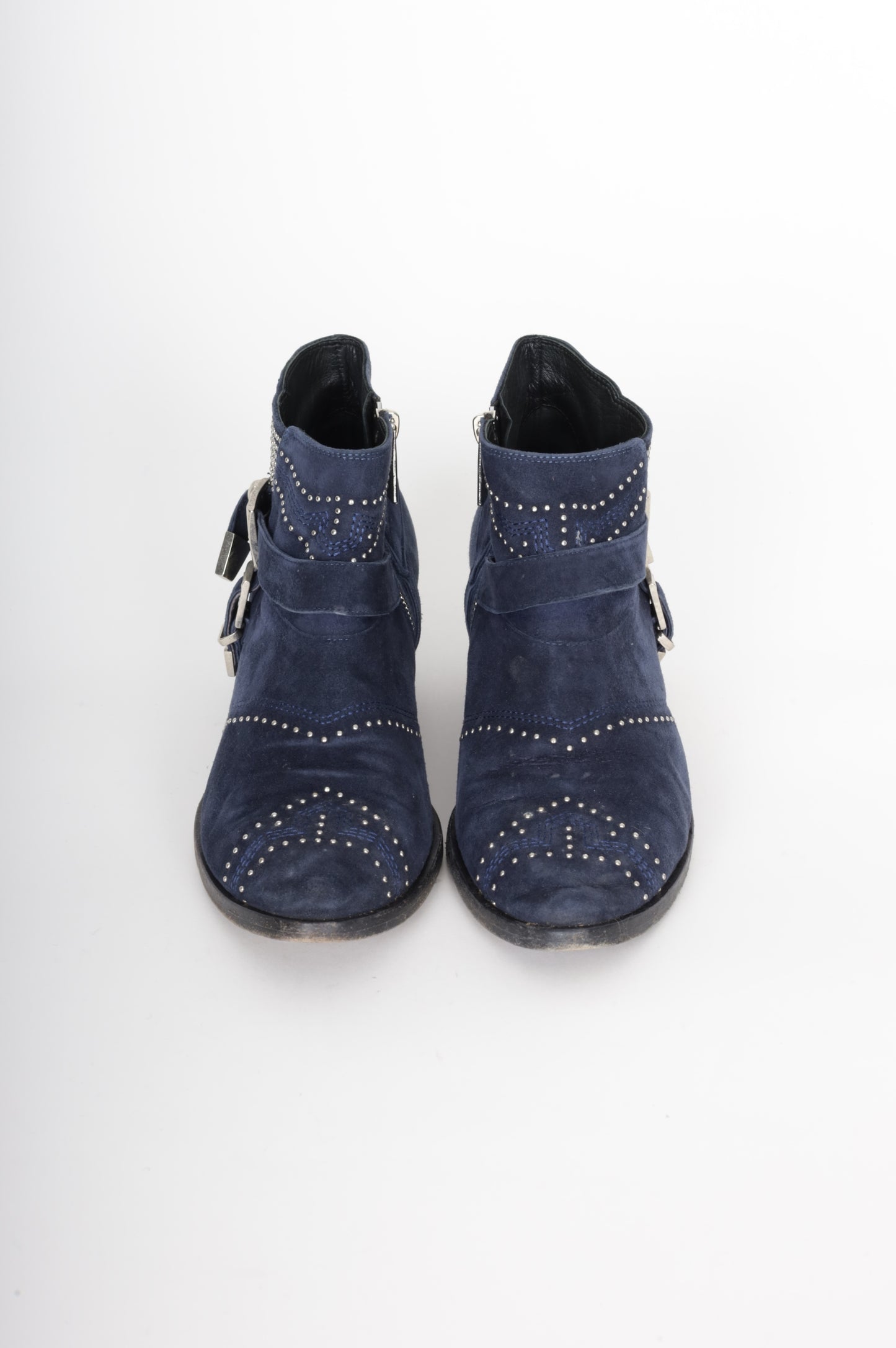 Anine Bing Womens Blue Boots Size EU 39