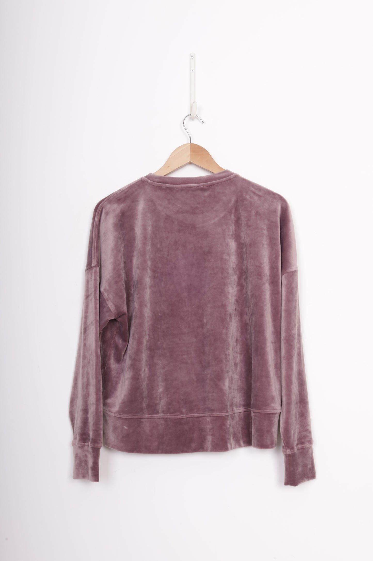 Decjuba D-luxe Basics Womens Purple Sweatshirt Size L
