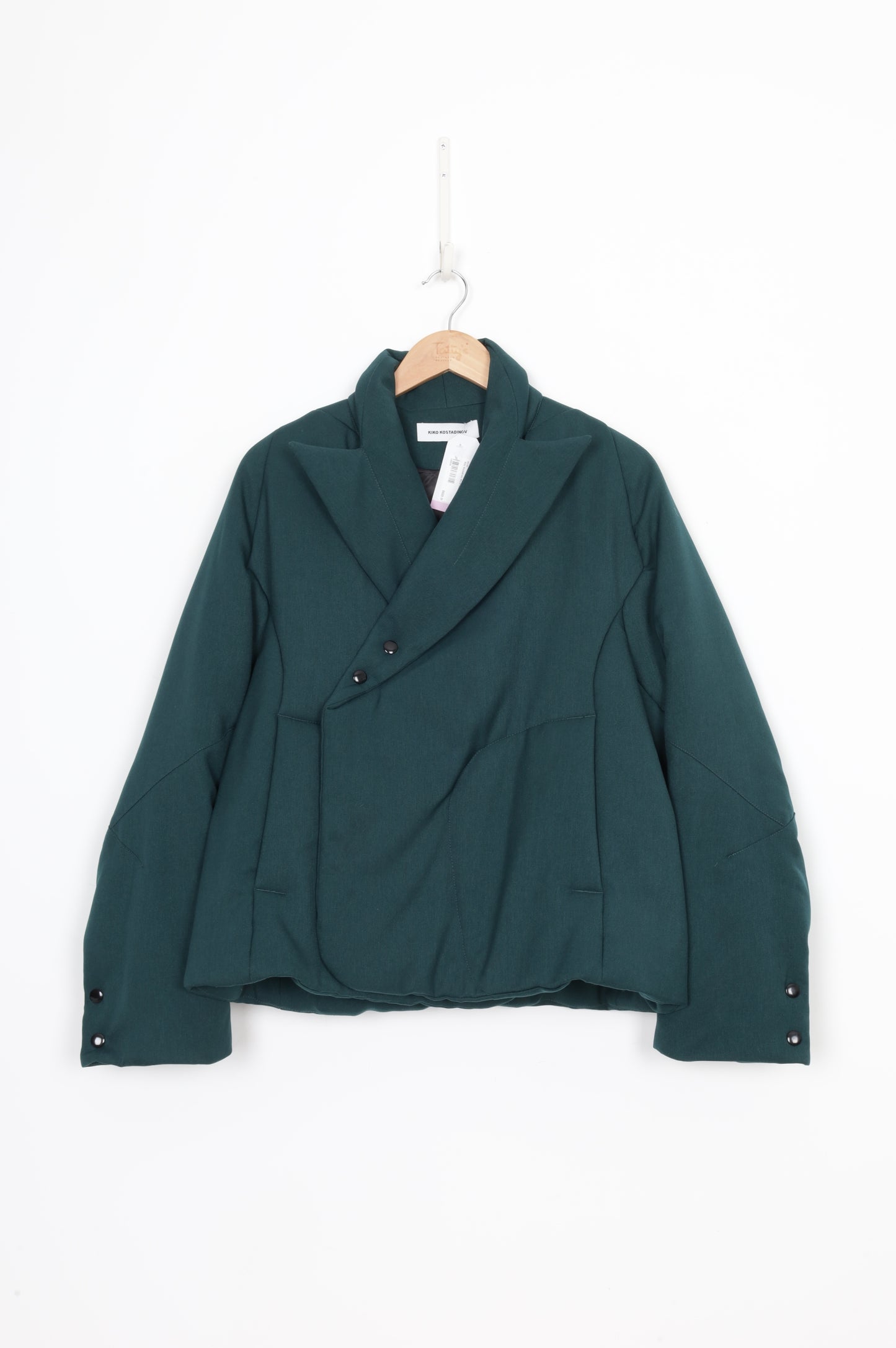 Kiko Kostadinov Mens Green Blazer Size L