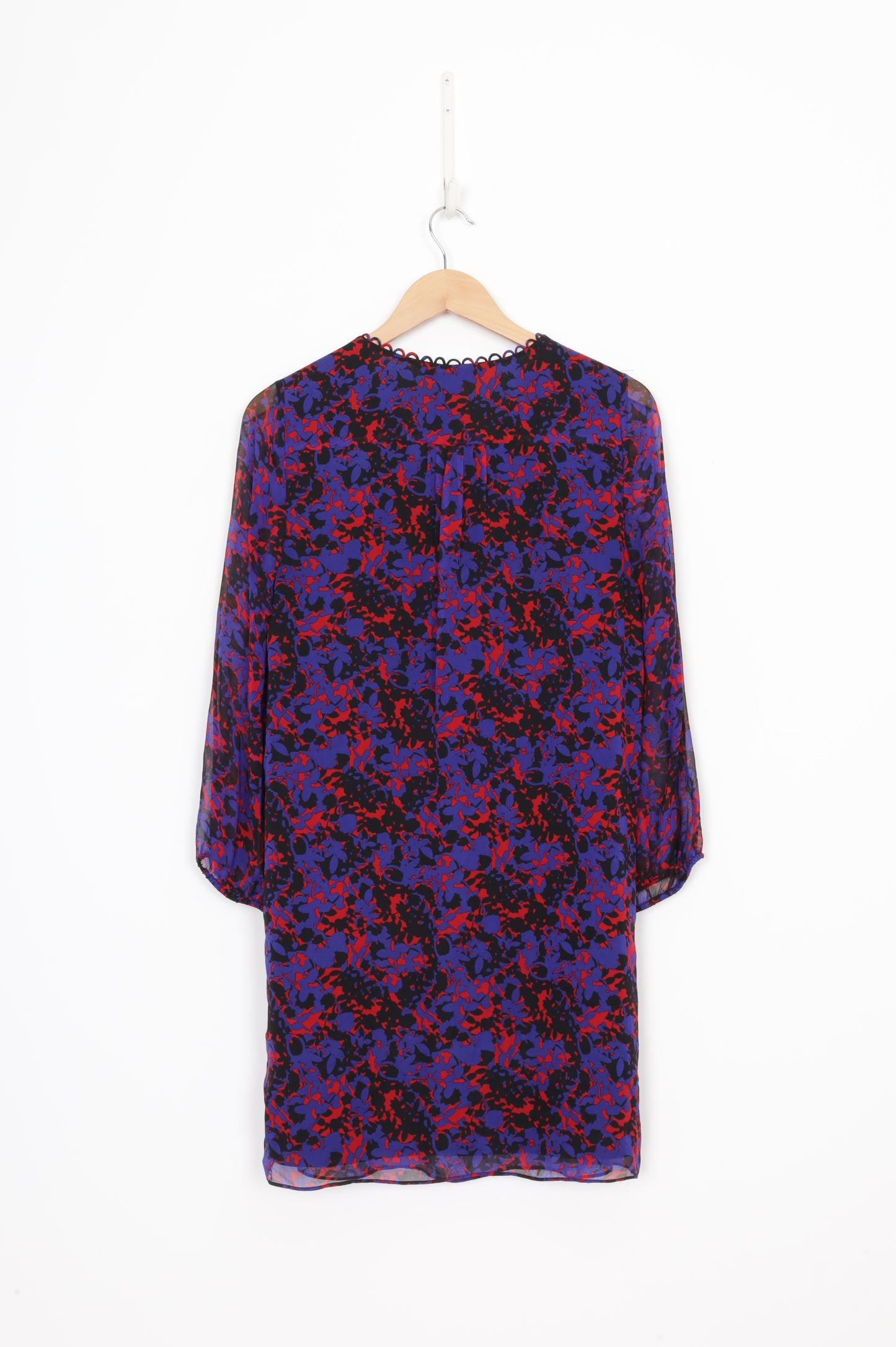 Diane von Furstenberg Womens Blue Dress Size 6